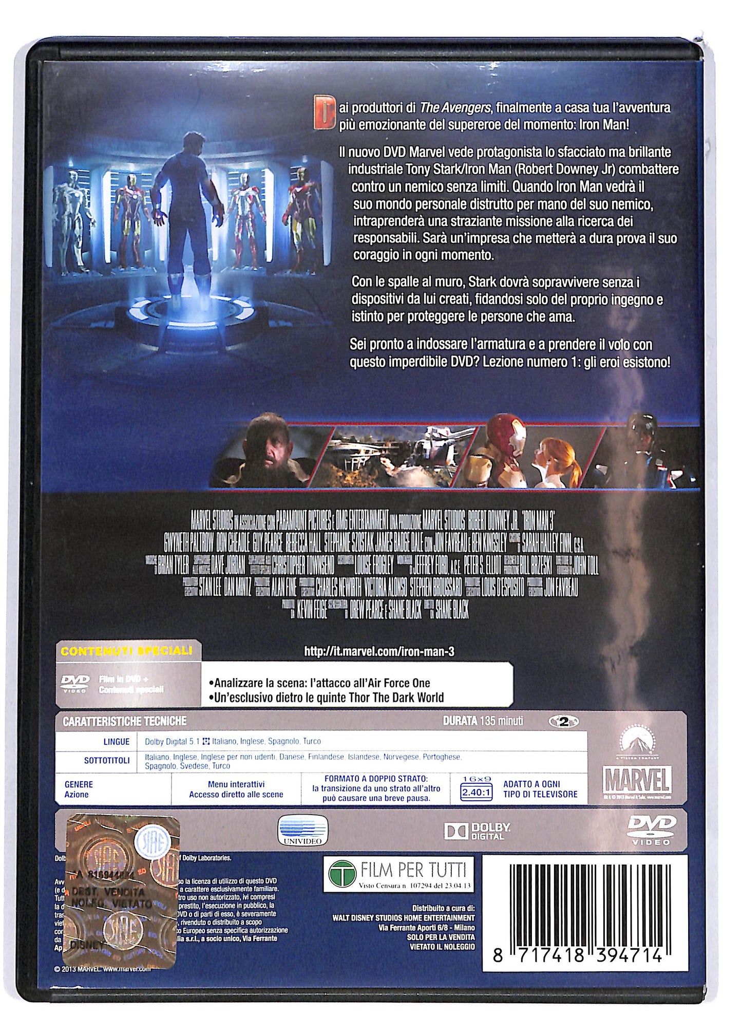 EBOND Iron Man 3  DVD D665708