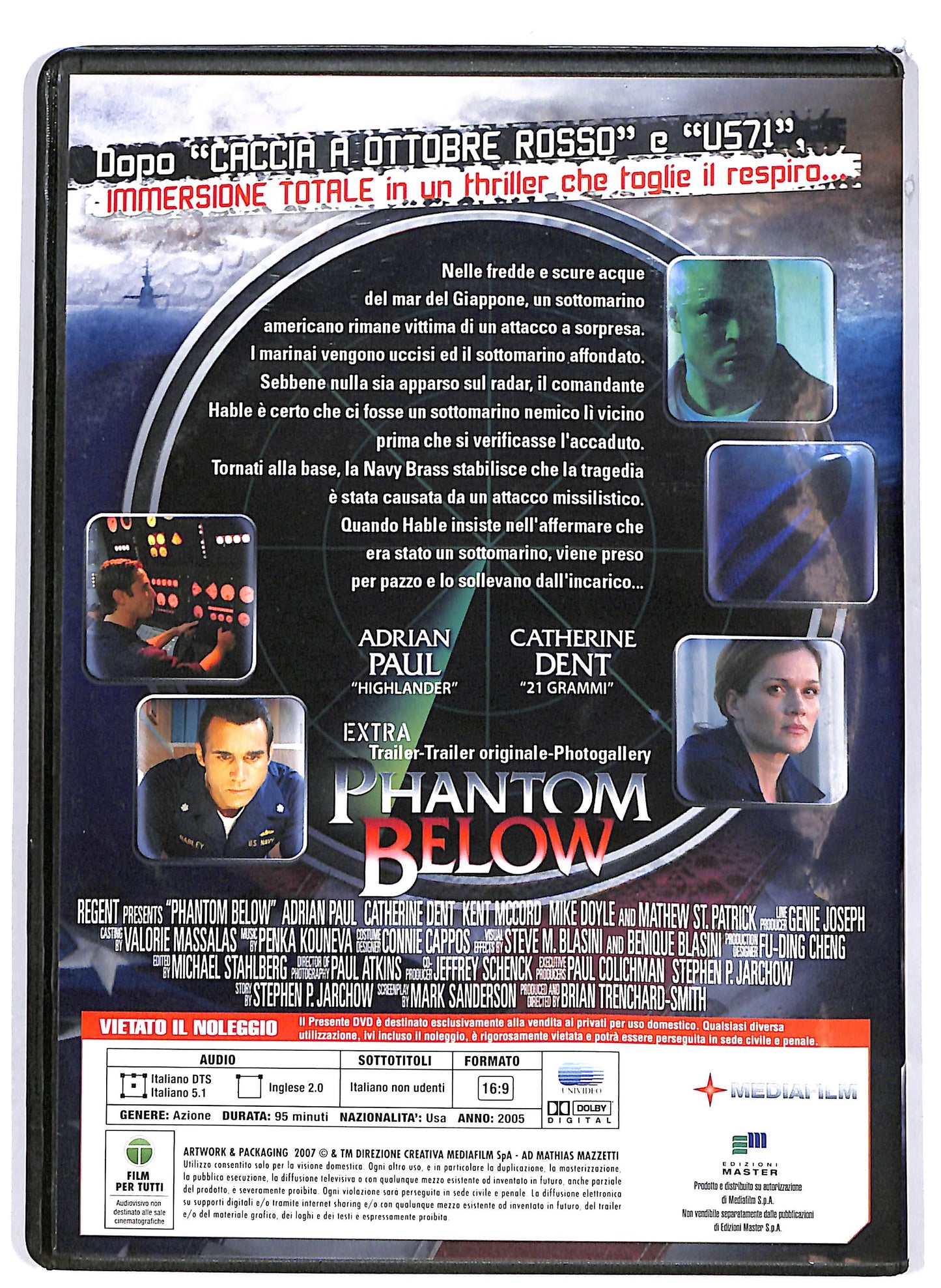 EBOND Phantom Below EDITORIALE DVD D665718