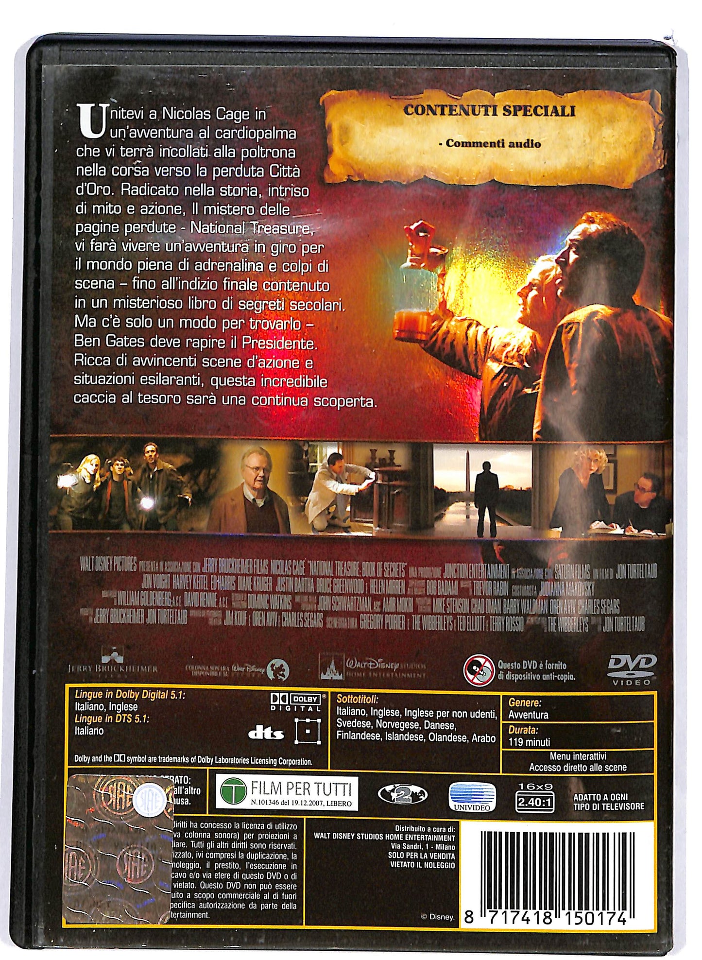 EBOND Il mistero delle pagine perdute - National Treasure  DVD D665719