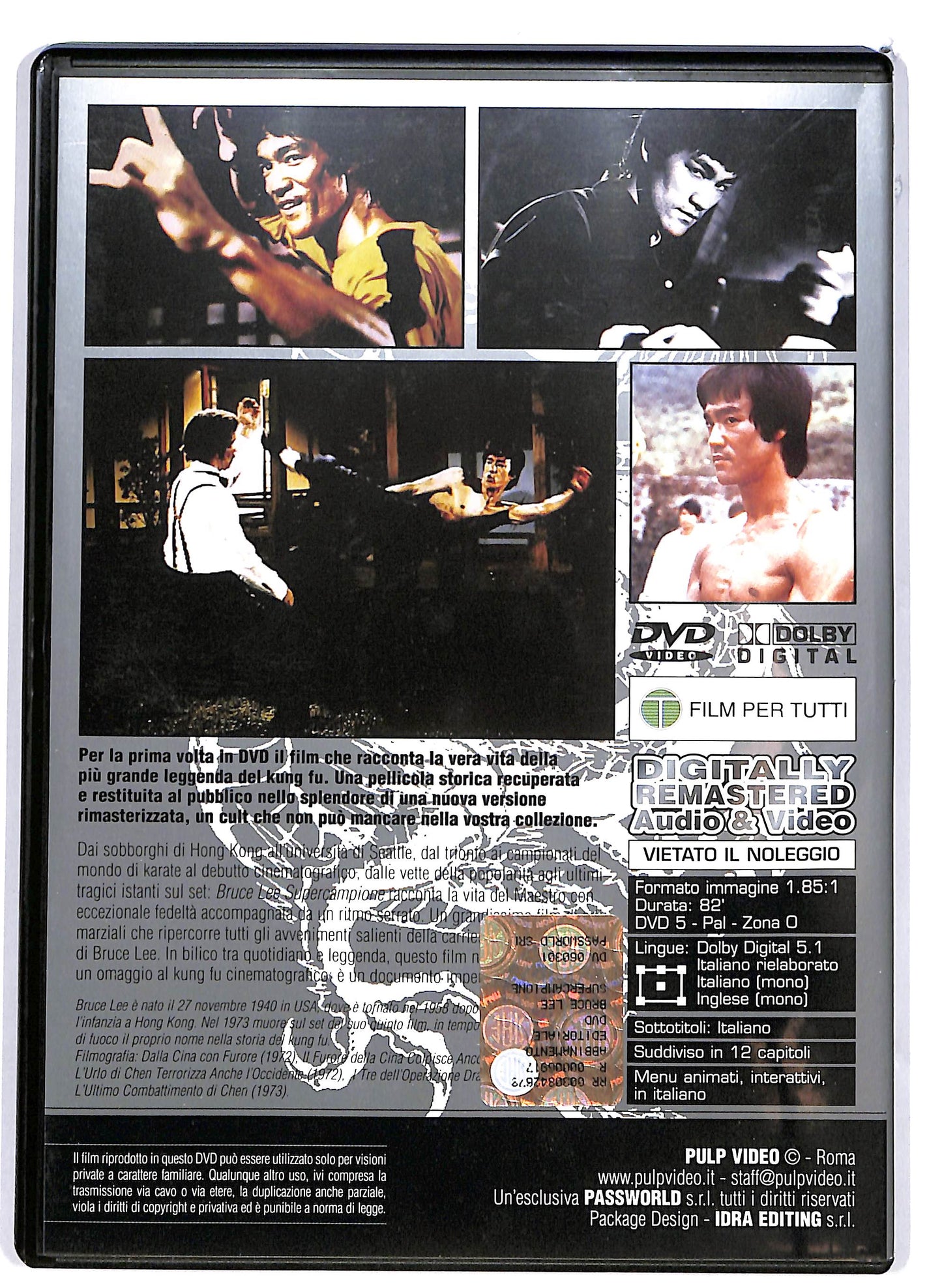 EBOND Bruce Lee Supercampione EDITORIALE DVD D665731