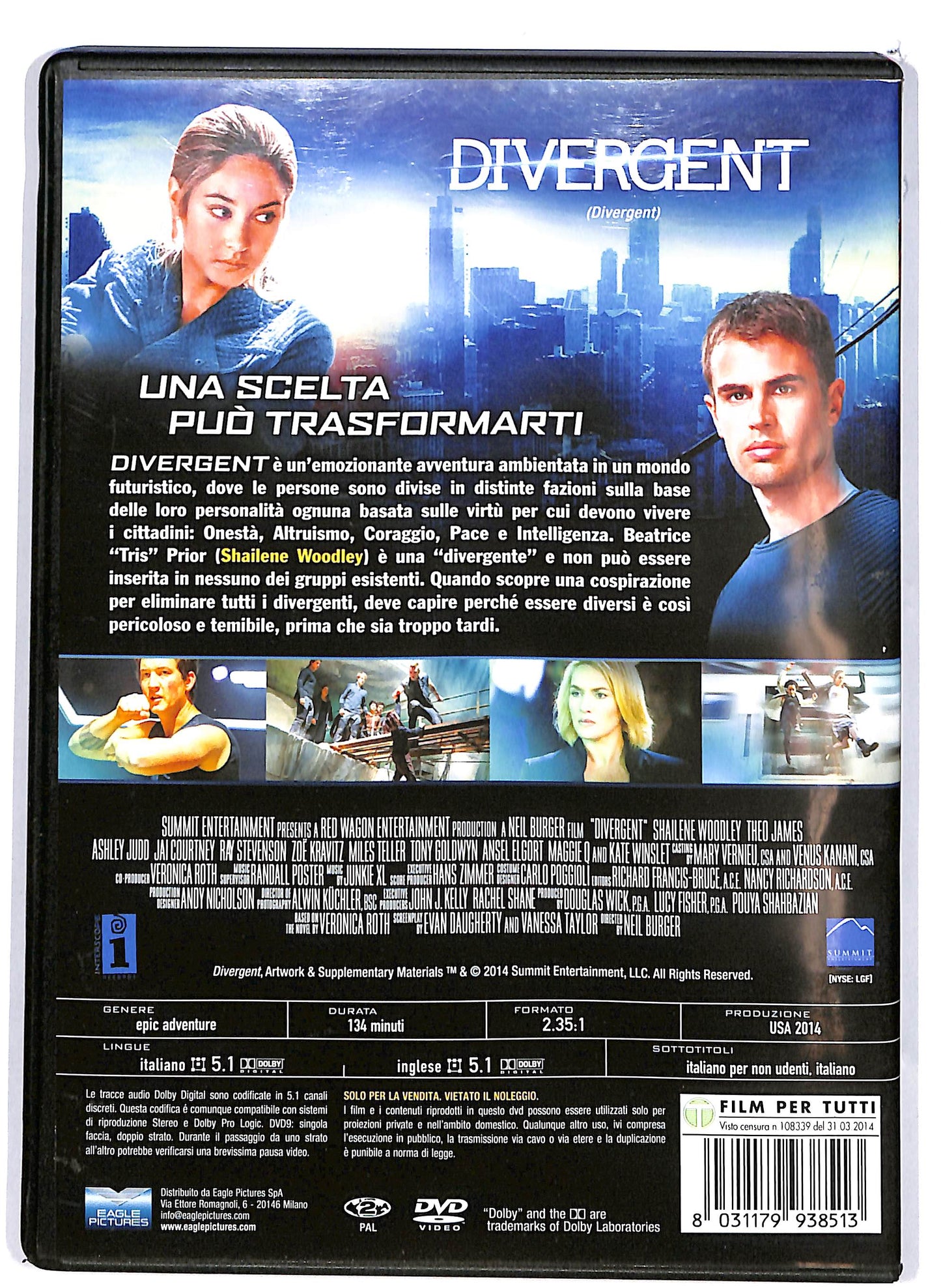 EBOND Divergent  DVD D665738