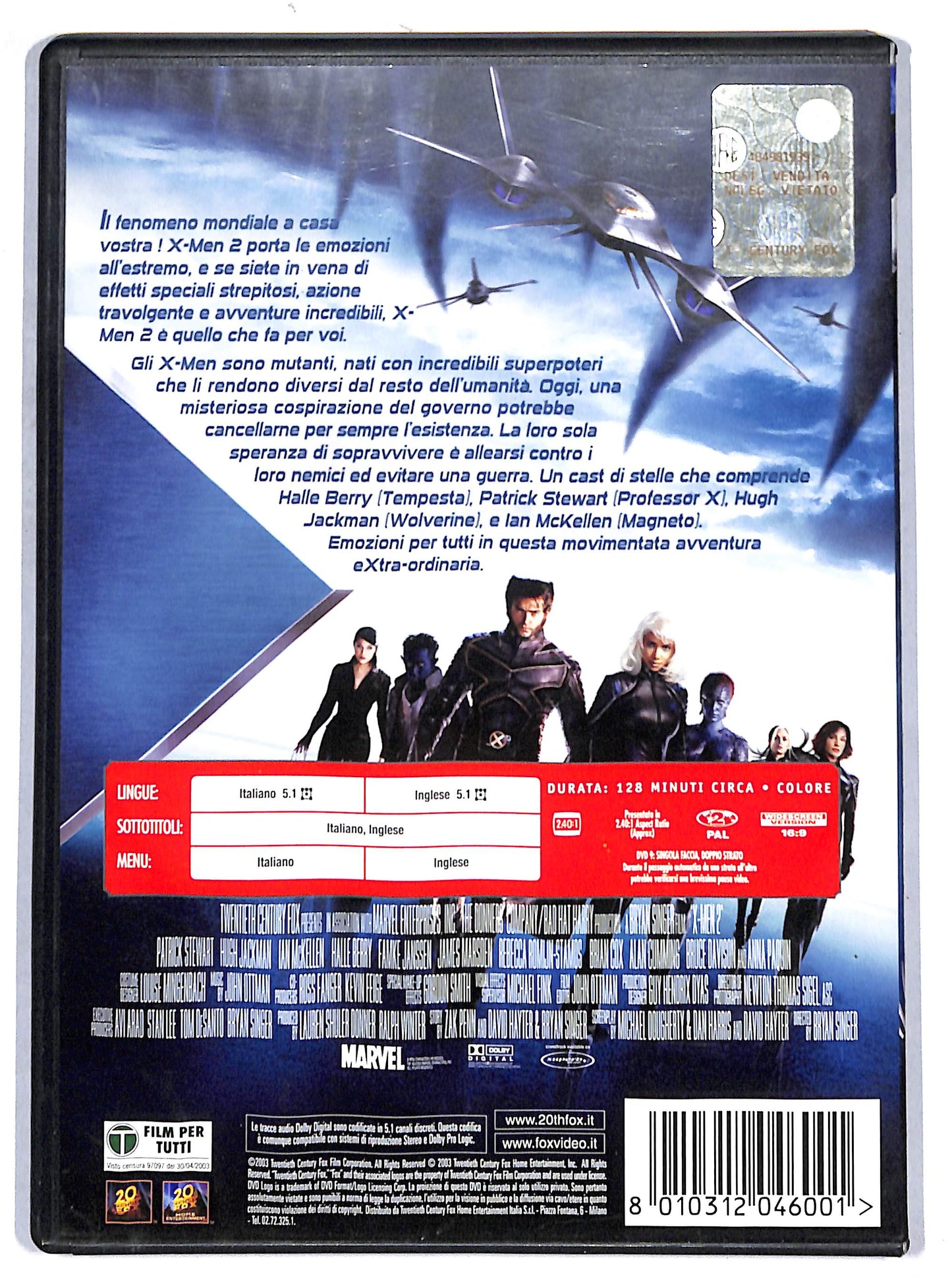 EBOND x - men 2 DVD D665852