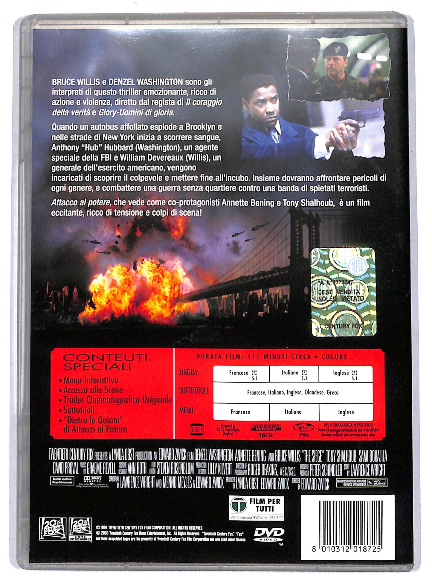 EBOND attacco al potere DVD D665855