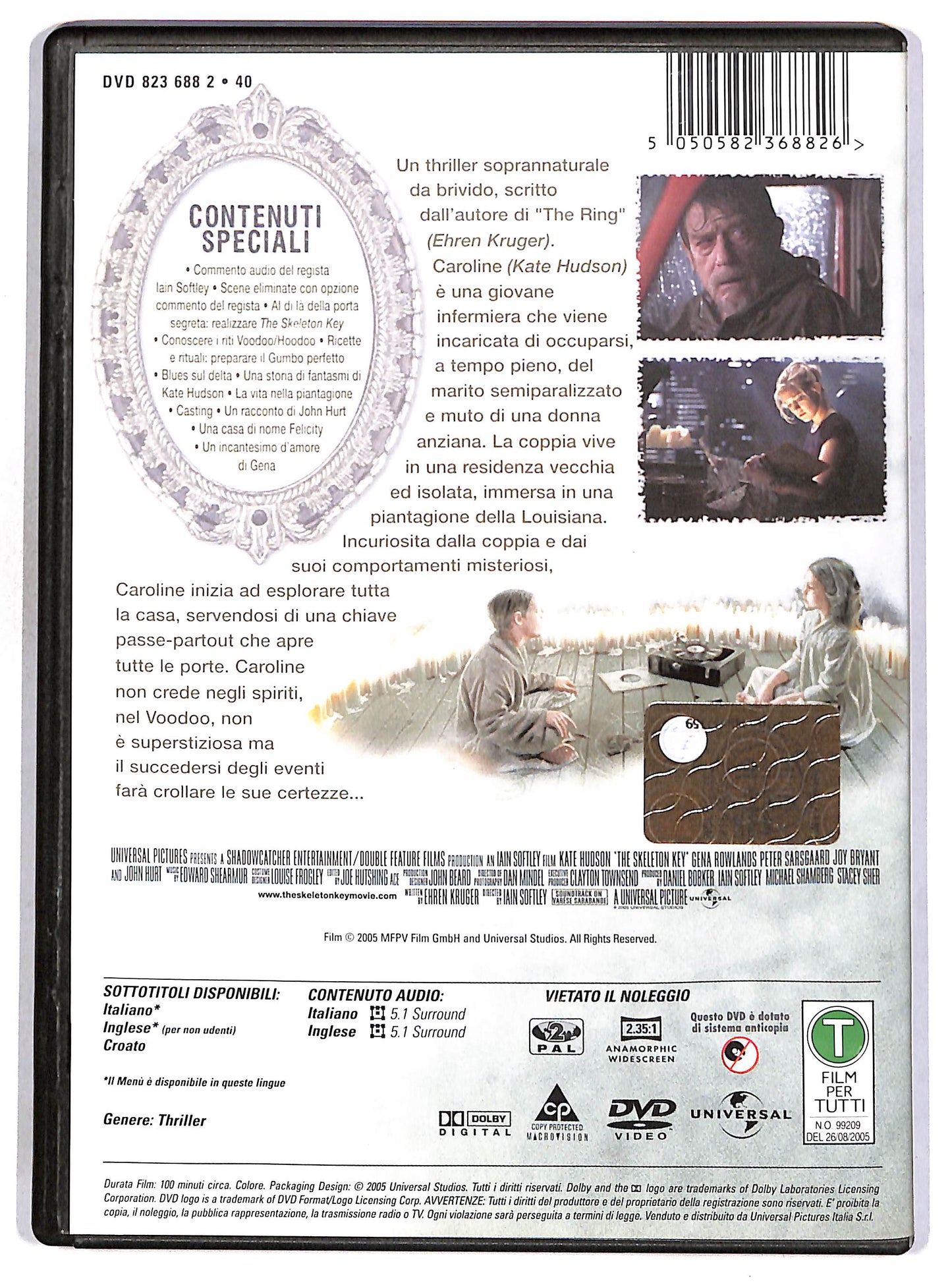 EBOND The Skeleton Key DVD D665906