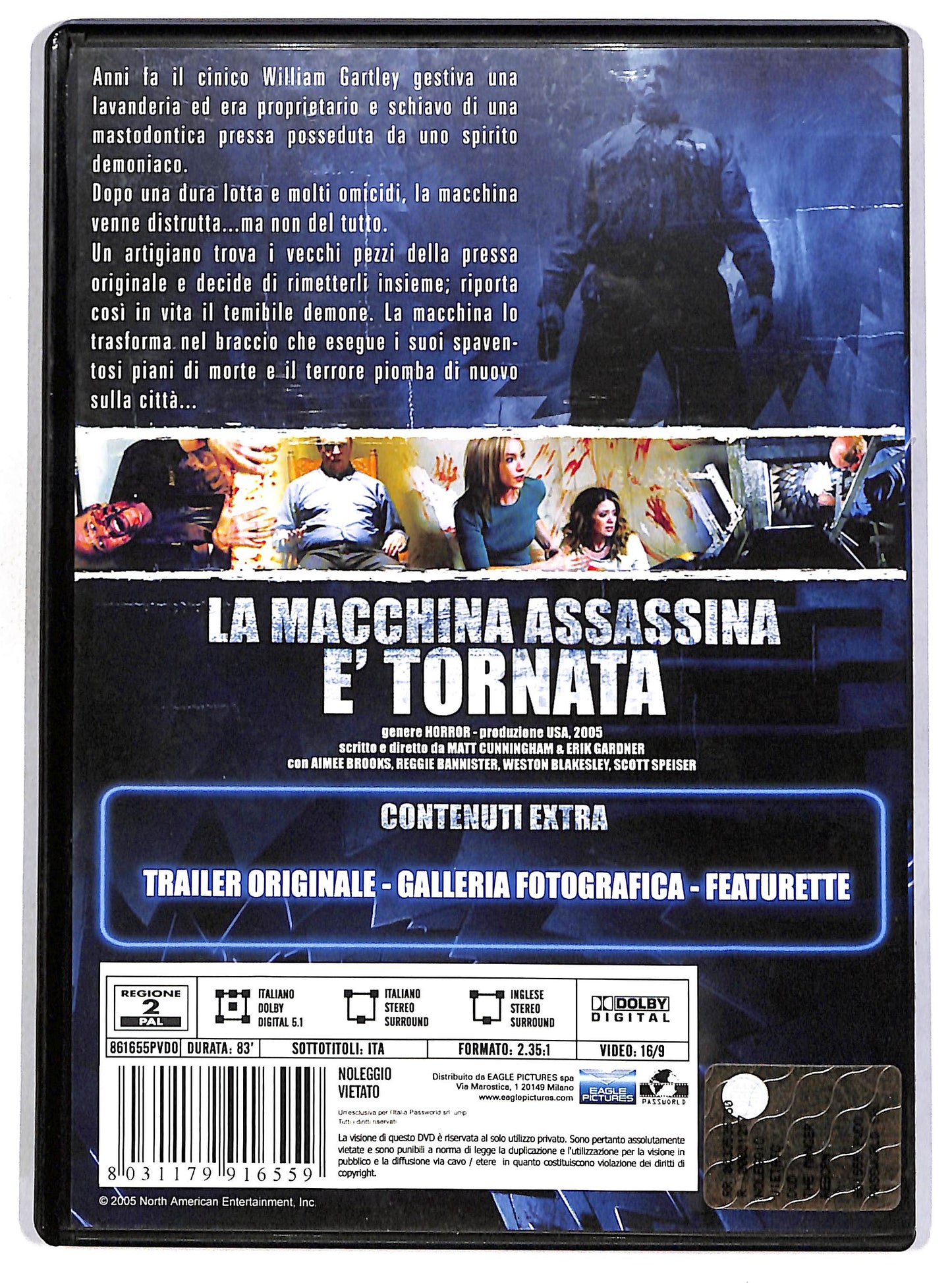 EBOND The Mangler Reborn DVD D665920