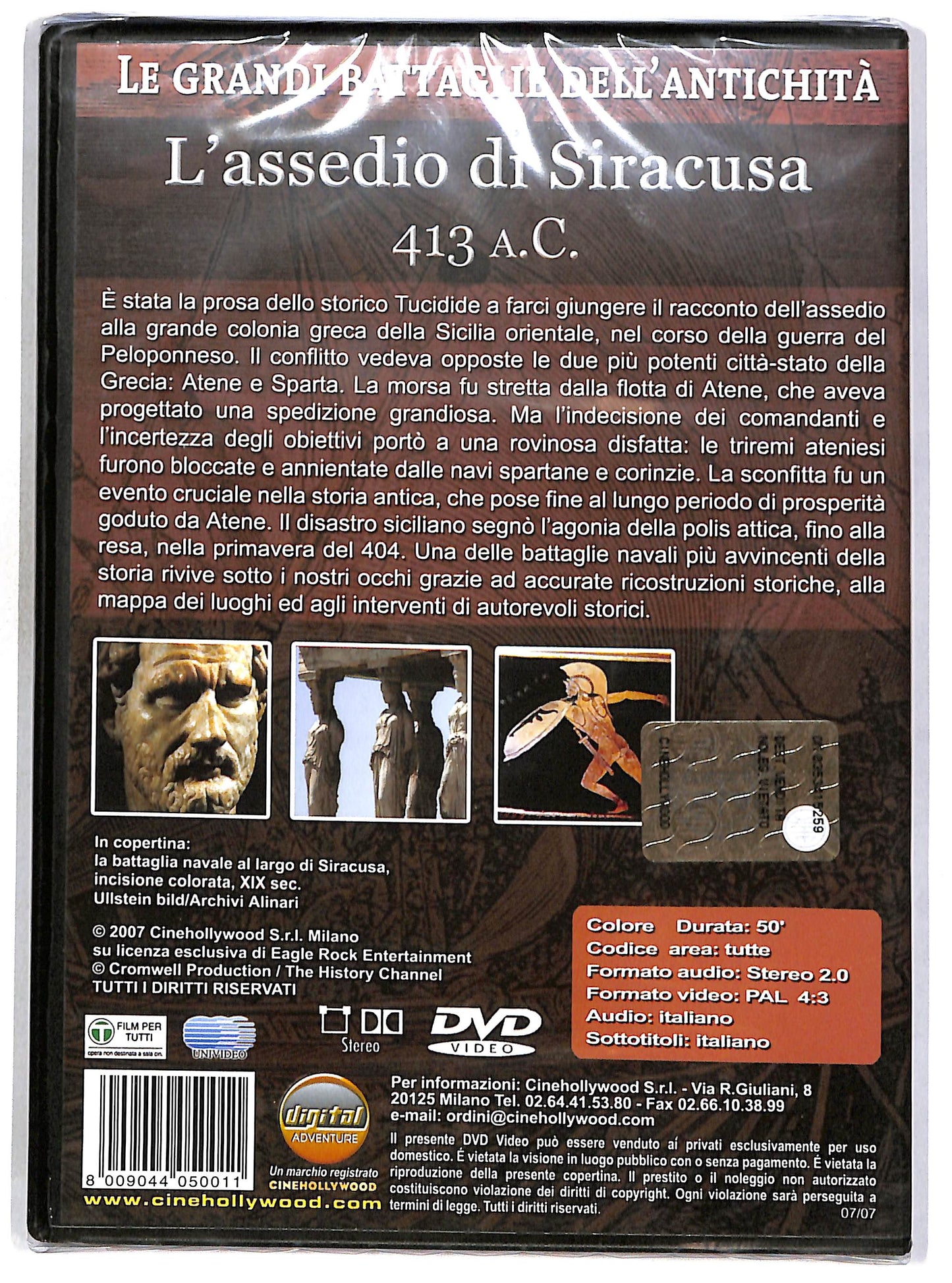 EBOND L'Assedio di Siracusa 413 a.C. DVD D665940