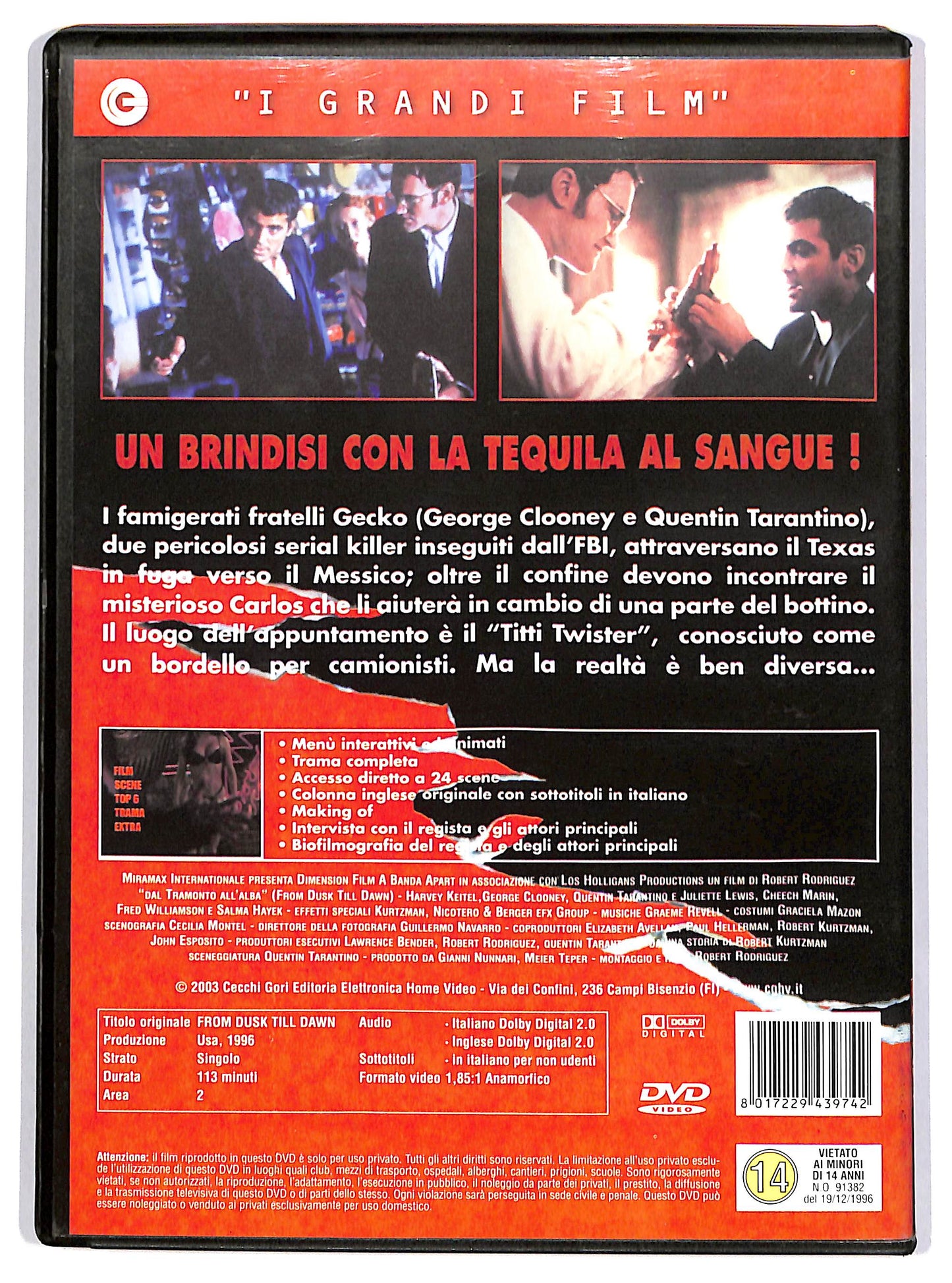 EBOND Dal tramonto all'alba DVD D666109
