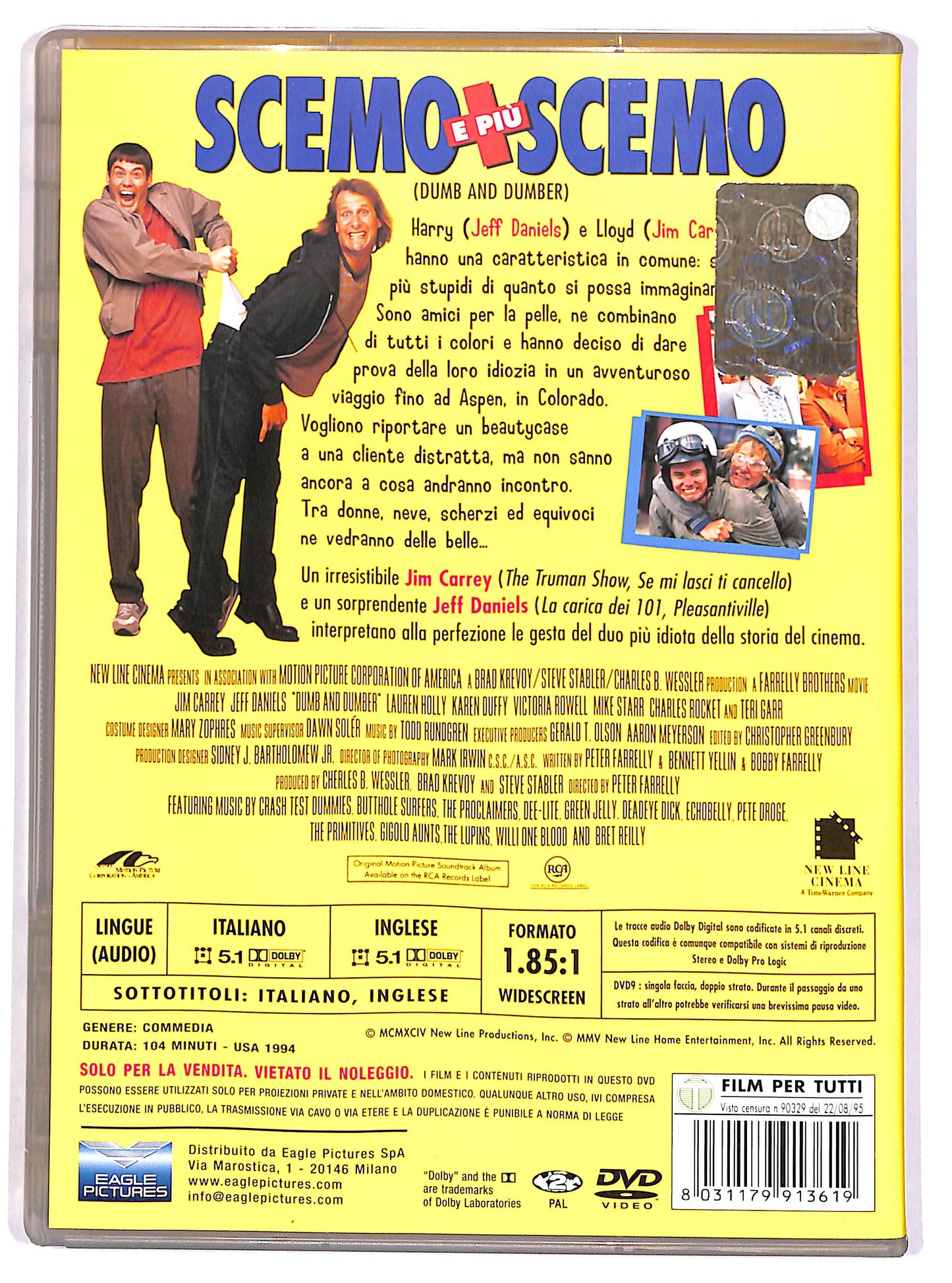 EBOND Scemo e piu scemo DVD D666229