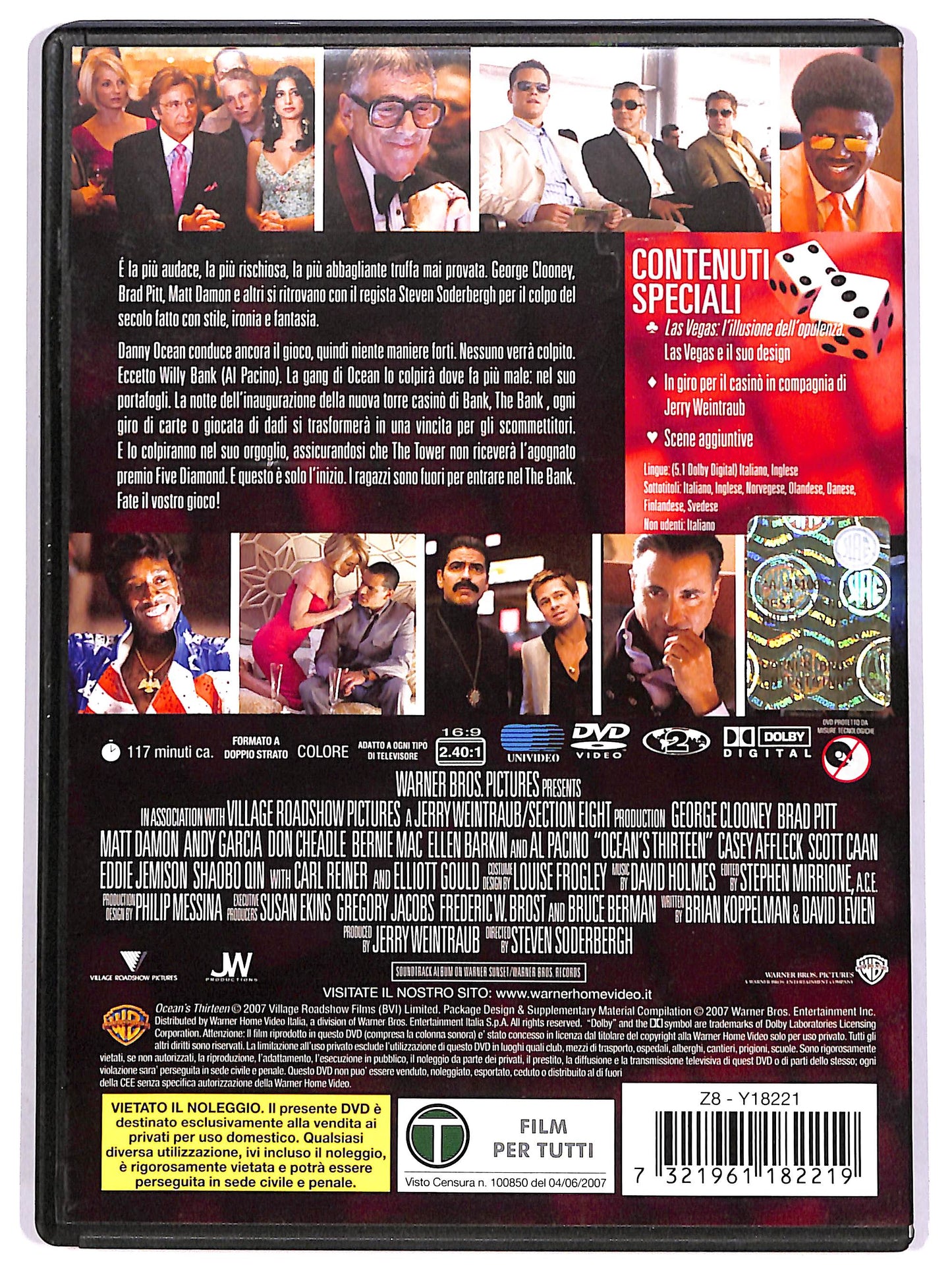 EBOND Ocean's Thirteen DVD D666230