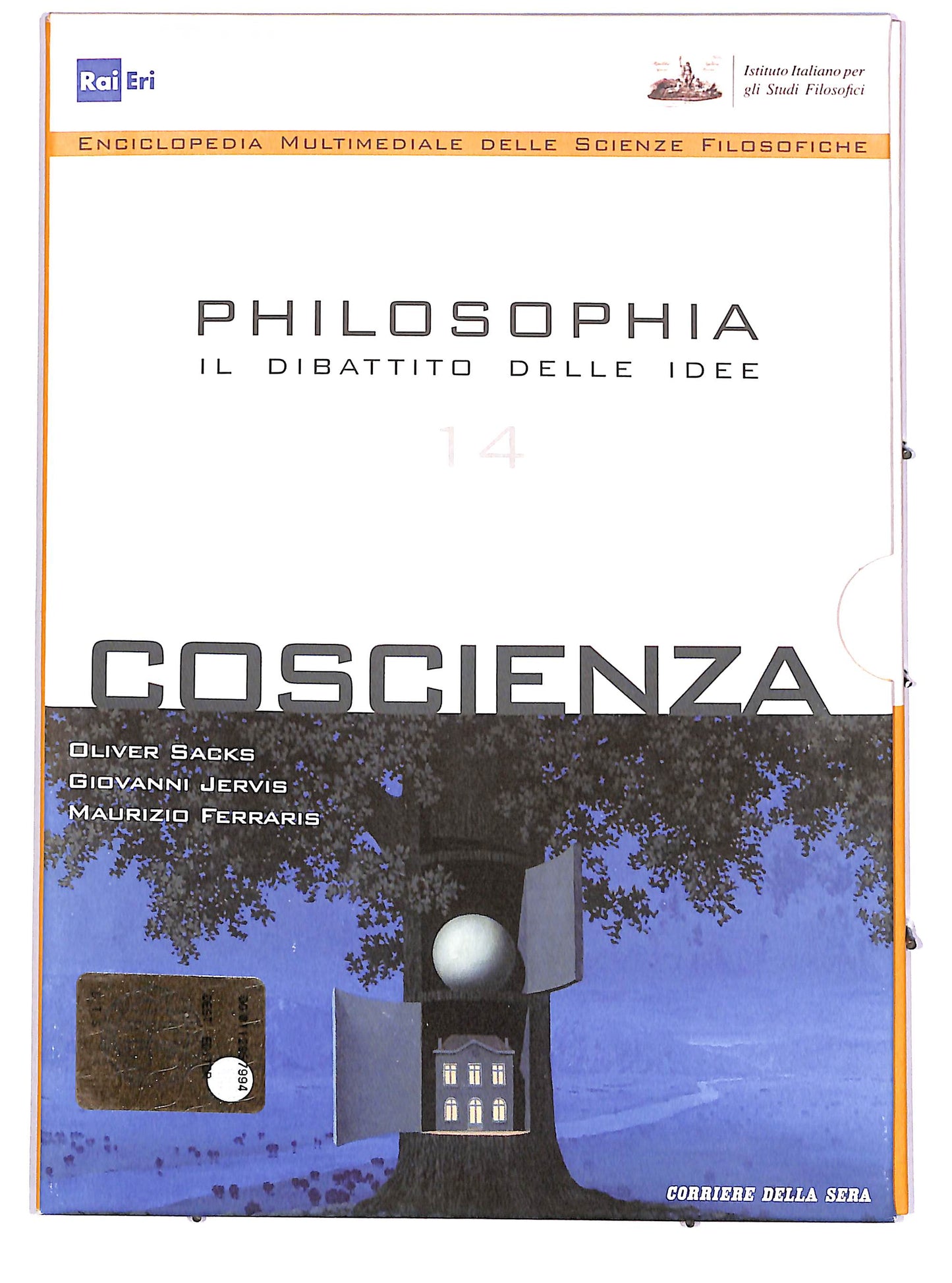 EBOND Philosophia Vol.14 - Coscienza EDITORIALE DIGIPACK DVD D666264
