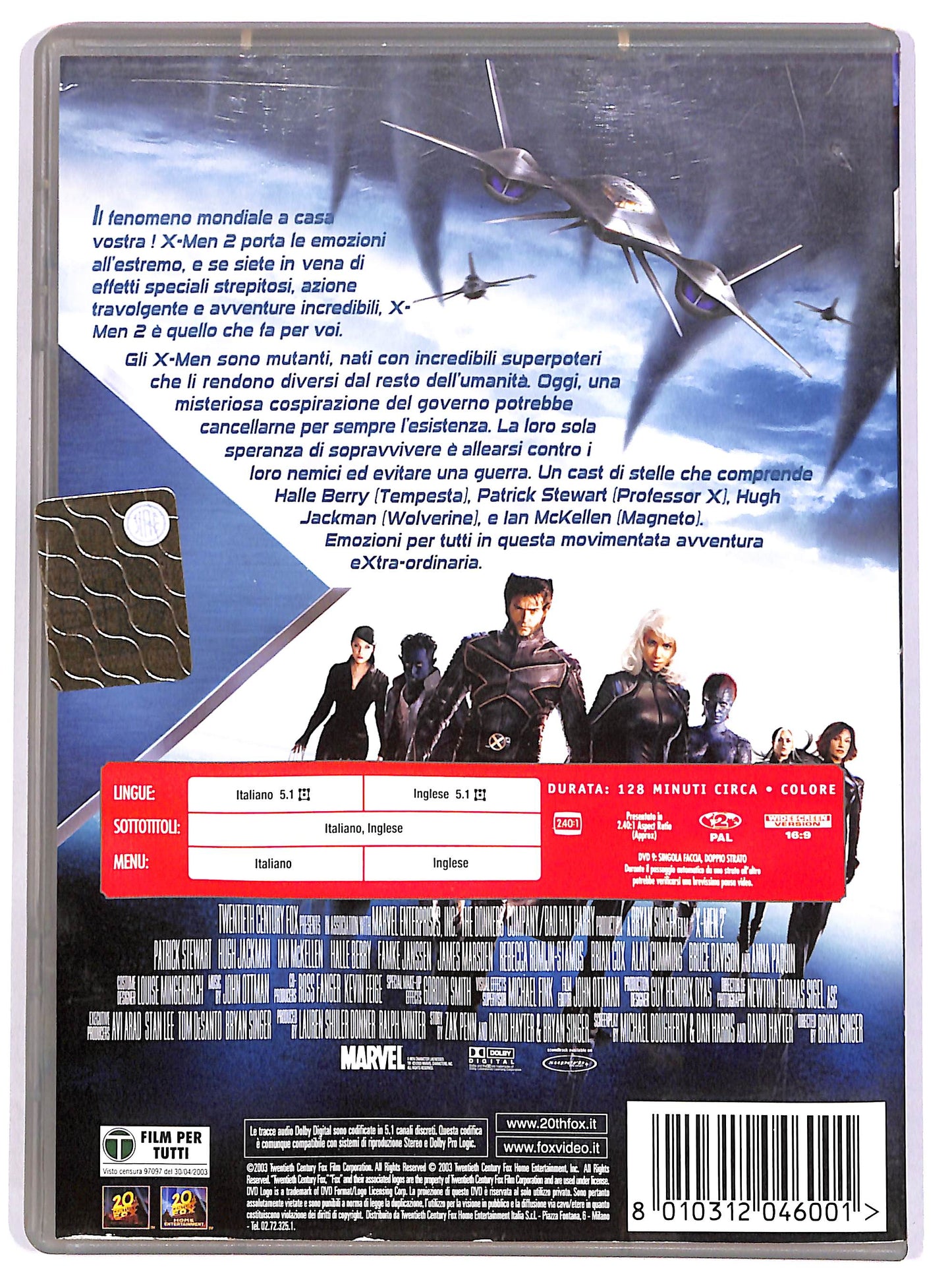 EBOND X-Men 2 DVD D666325