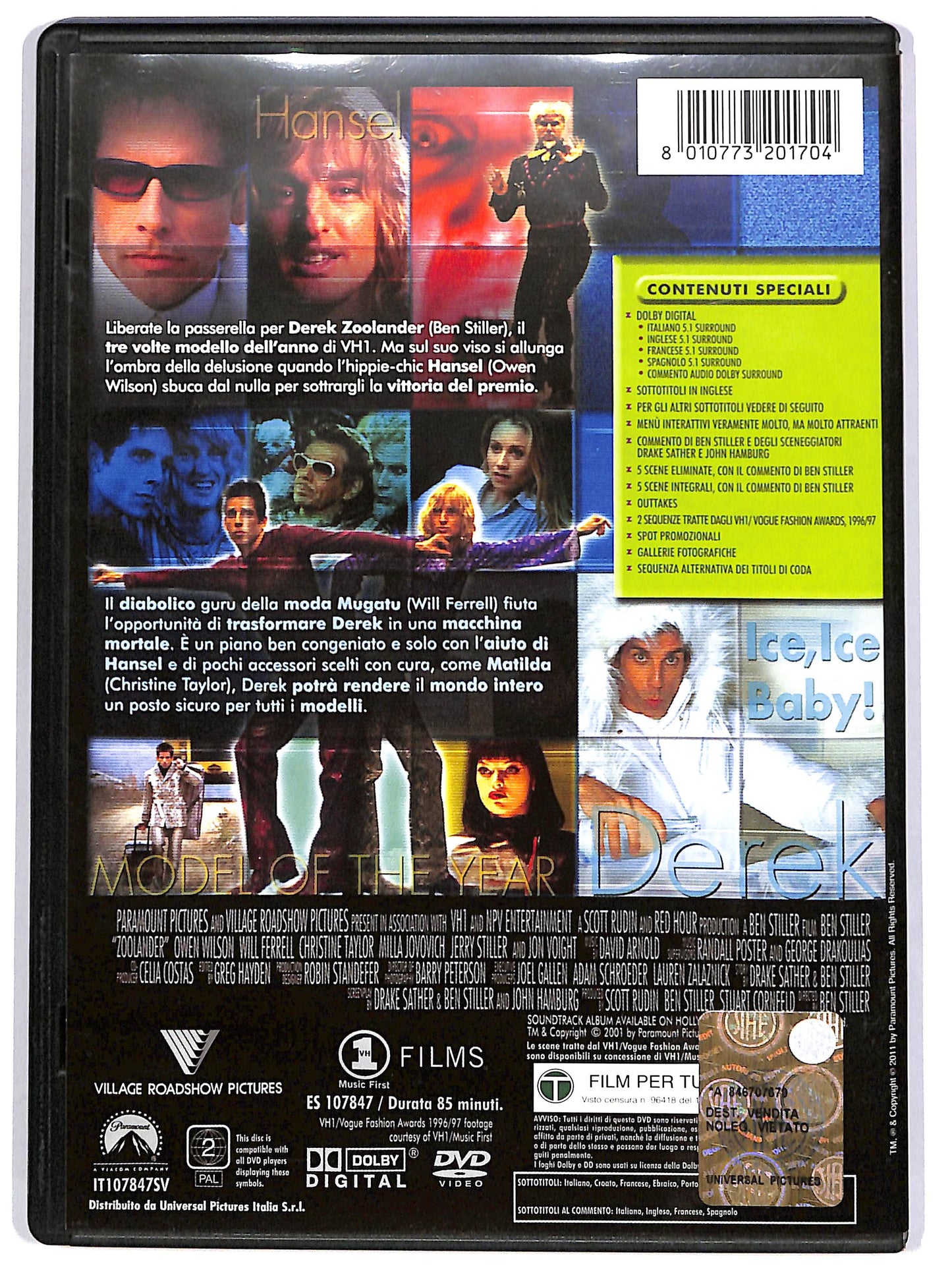 EBOND Zoolander DVD D666401