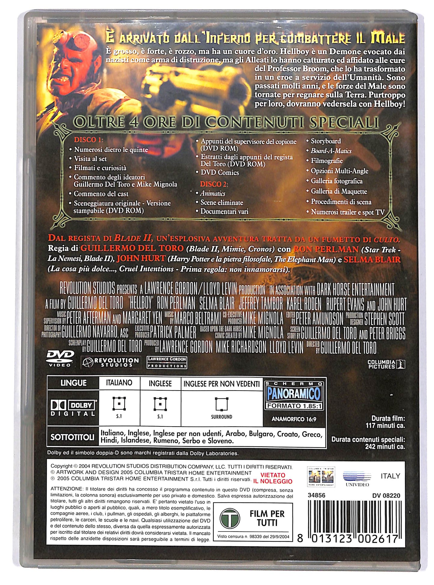 EBOND Hellboy (2 dischi) DVD D666432