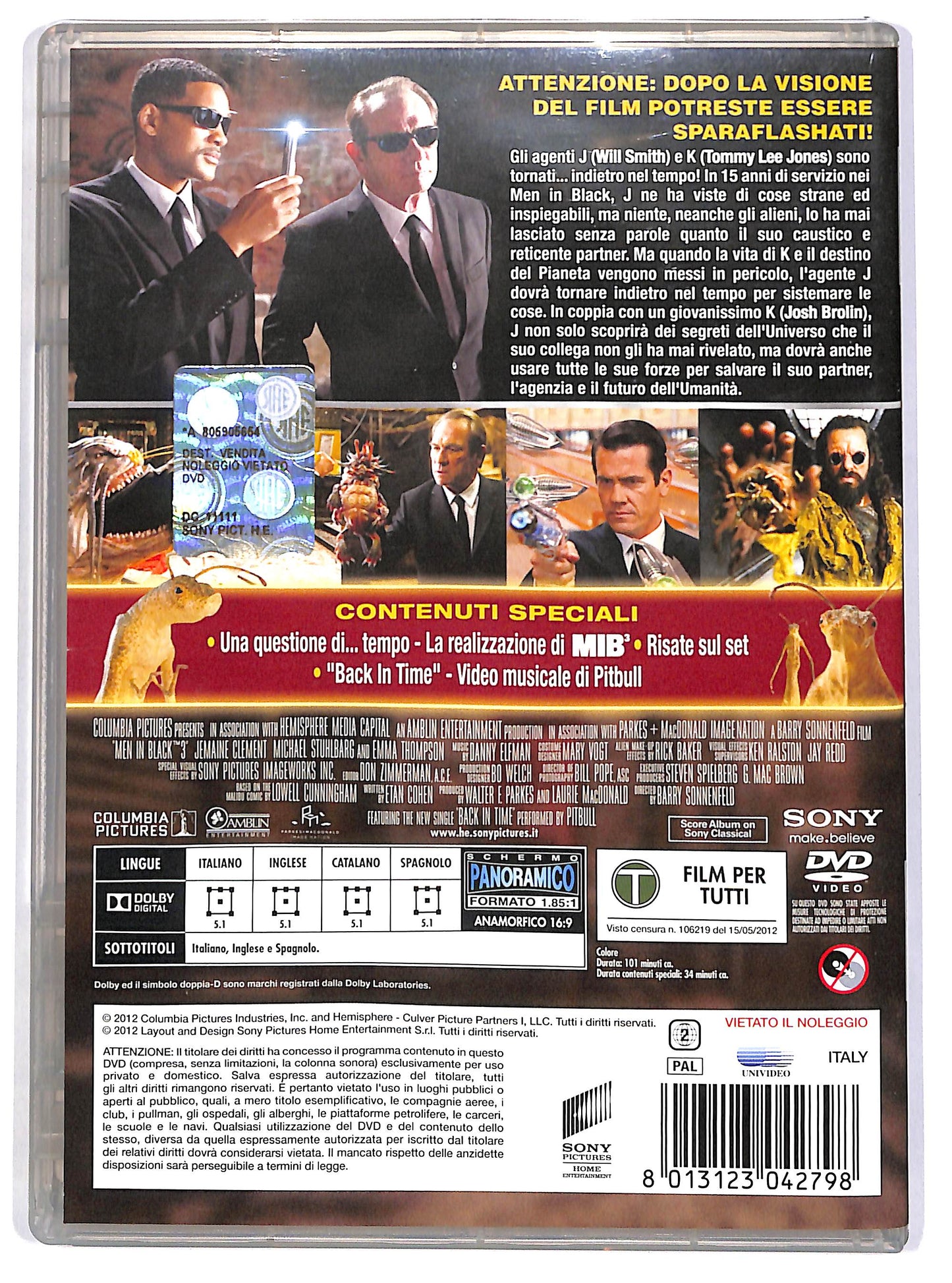 EBOND Men in Black 3 DVD D666468