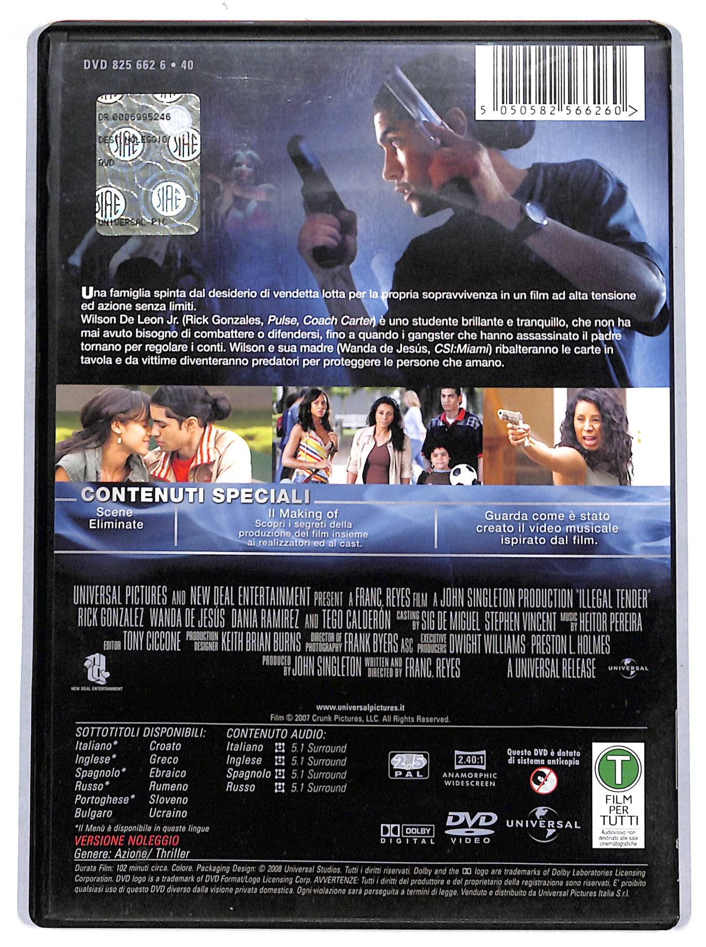 EBOND Illegal tender  NOLEGGIO DVD D666603