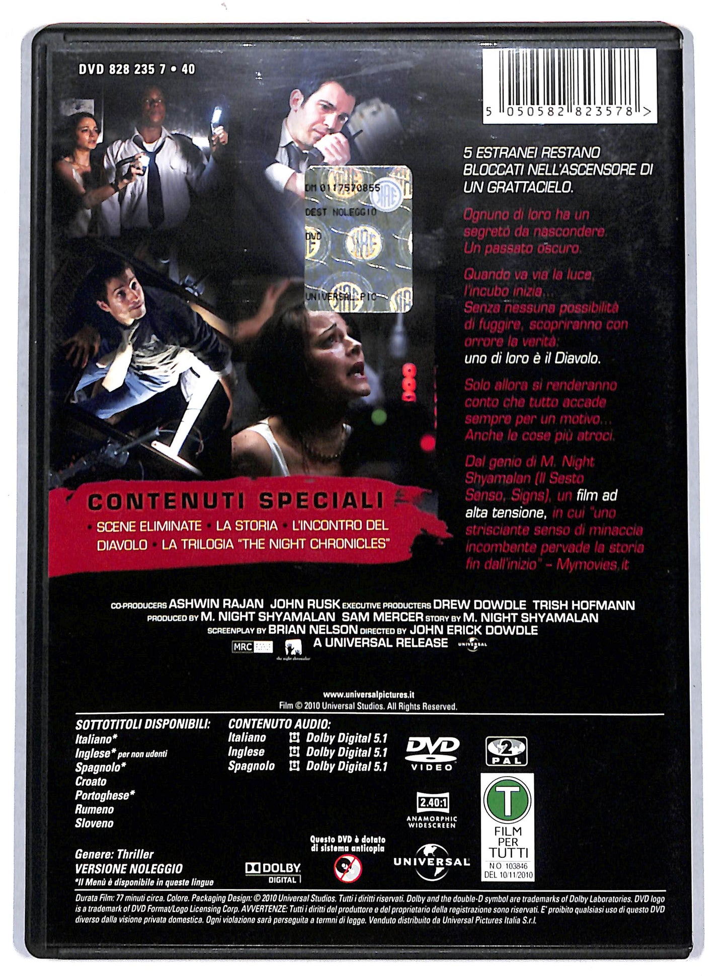 EBOND devil  NOLEGGIO DVD D666639