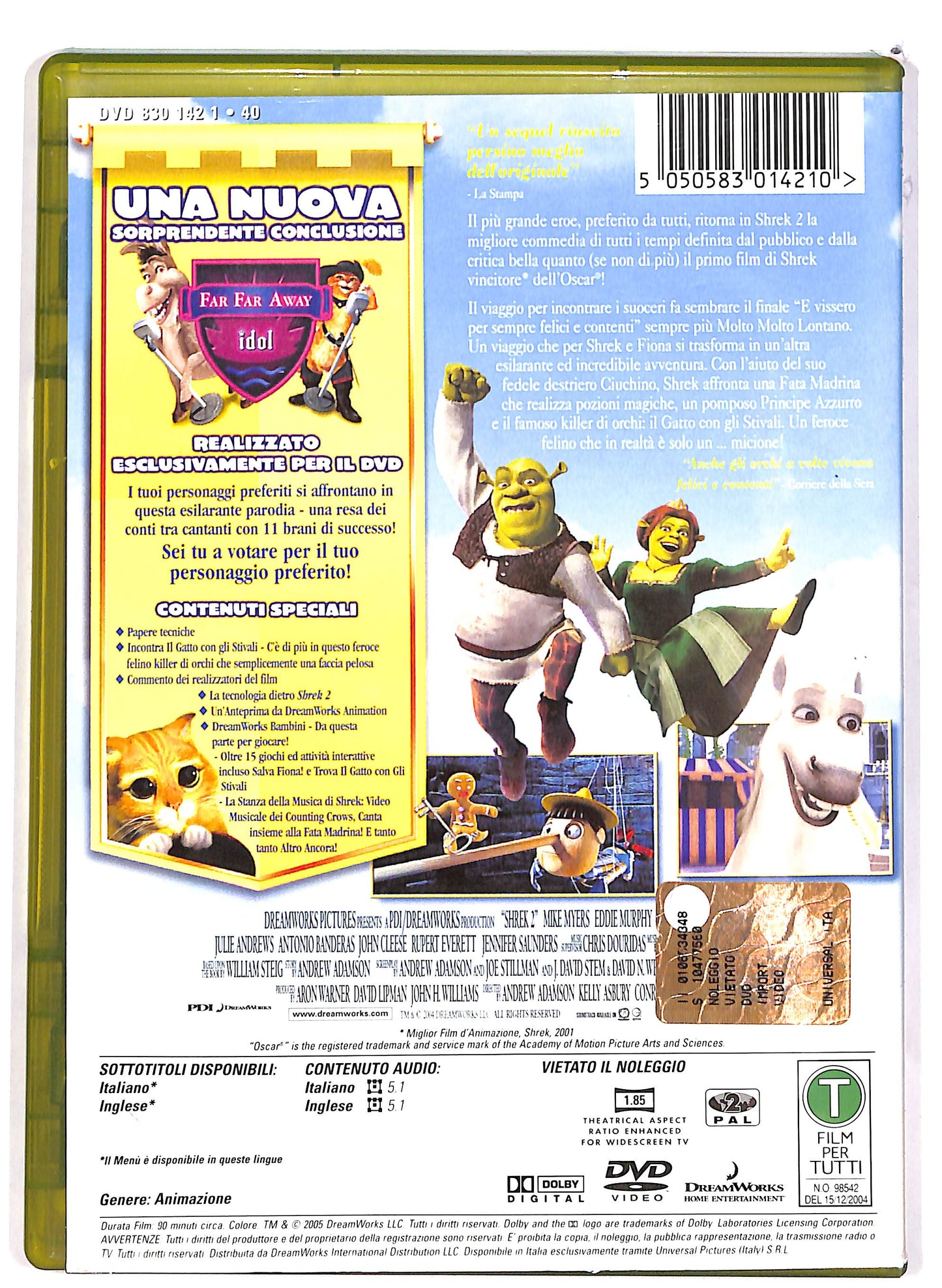 EBOND shrek 2  DVD D666704