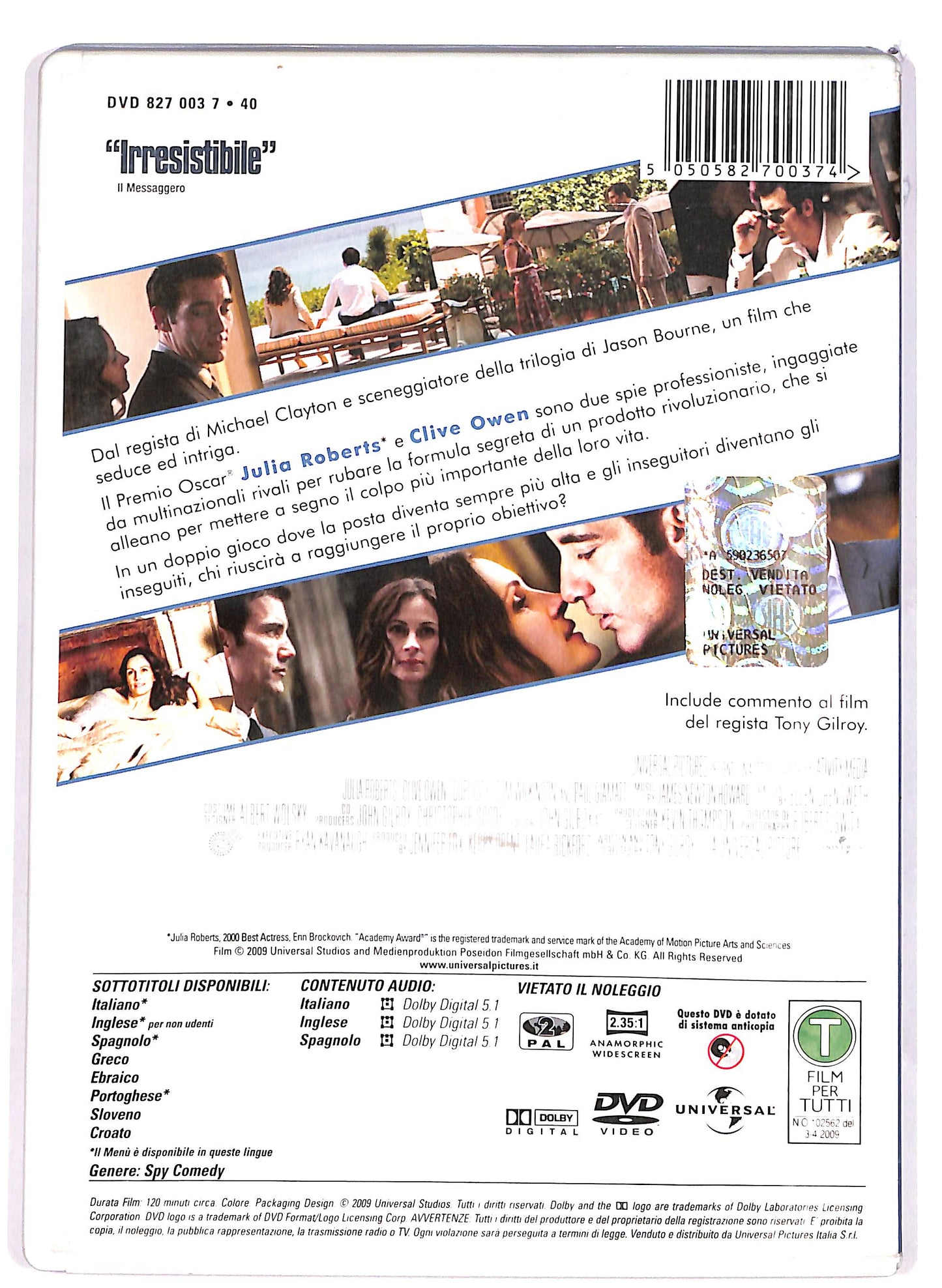 EBOND Duplicity DVD D666705