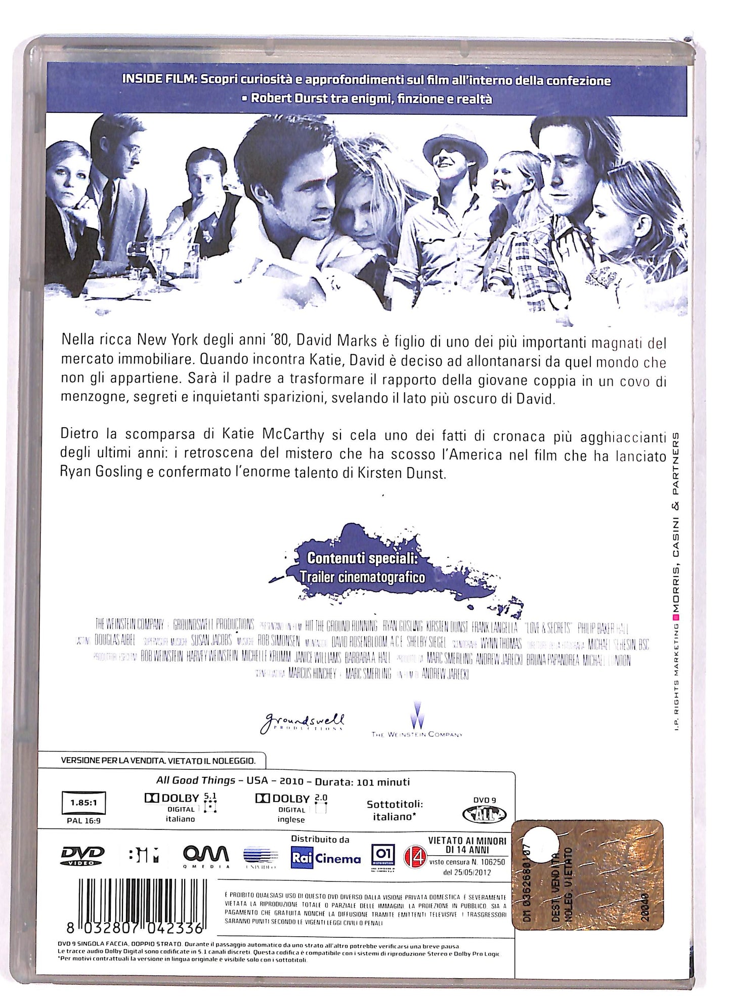 EBOND Love & Secrets DVD D666711