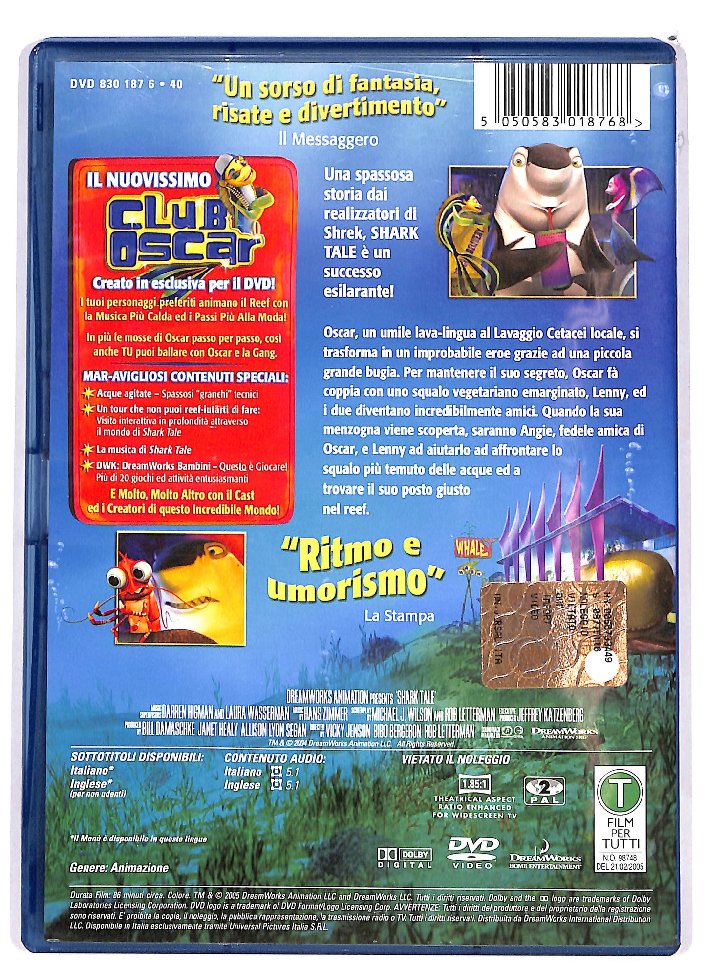 EBOND Shark Tale DVD D666733