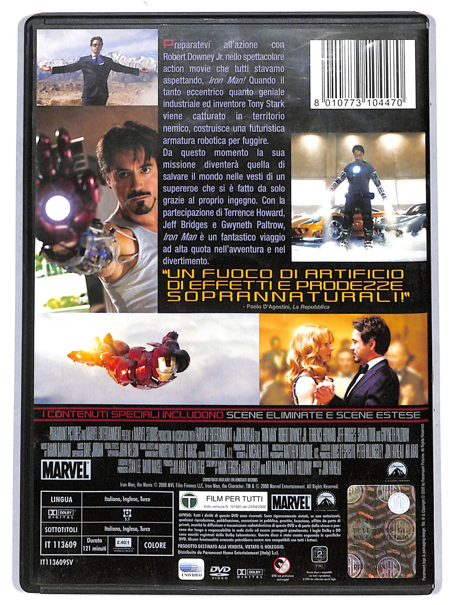 EBOND iron man DVD D666831