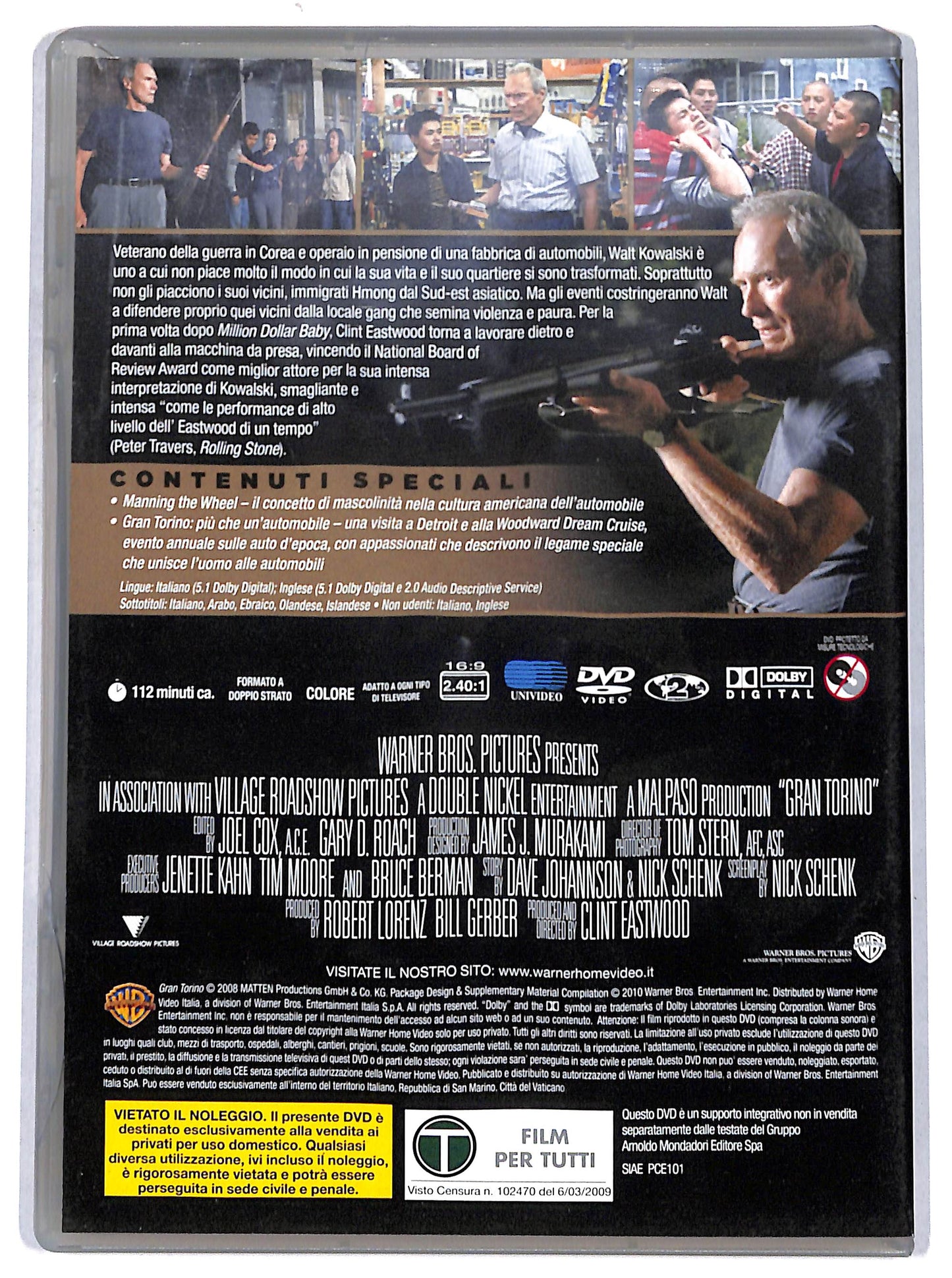 EBOND Gran Torino  EDITORIALE DVD D666836