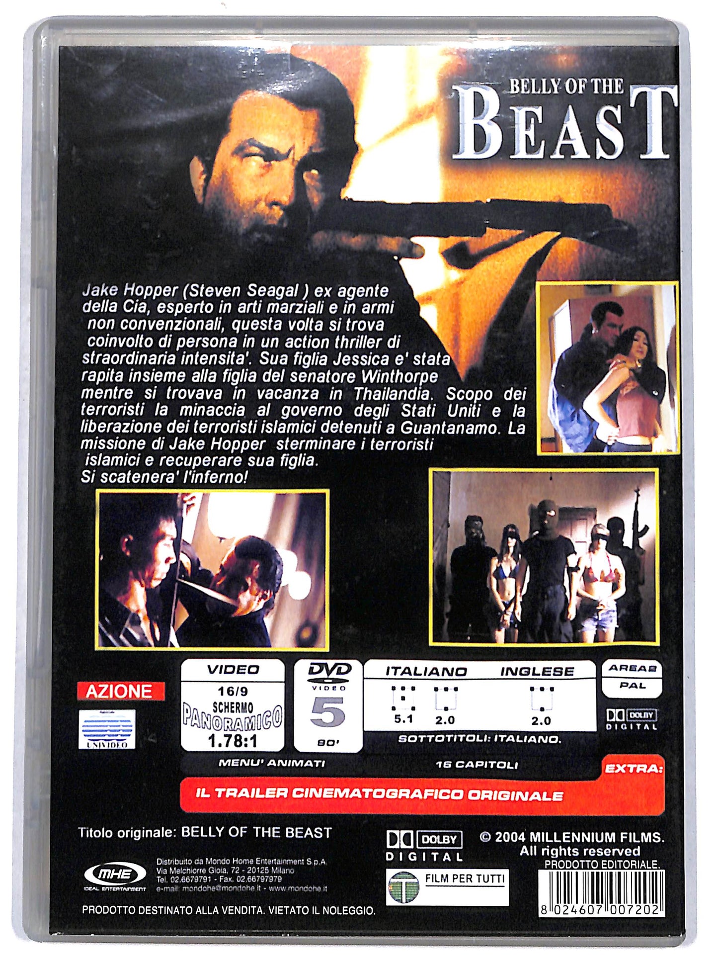 EBOND belly of the beast  EDITORIALE DVD D666838