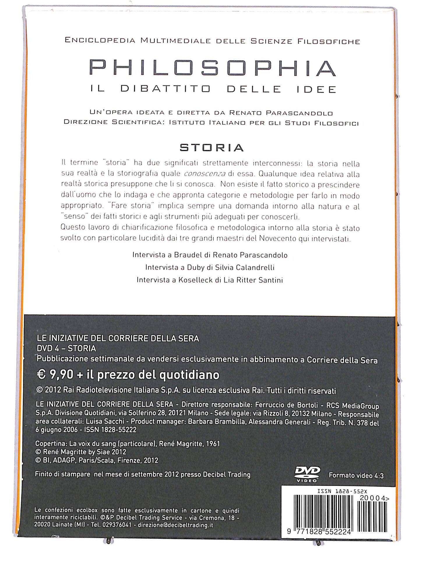 EBOND philosophia il dibattito delle idee vol 4  EDITORIALE DVD D666865