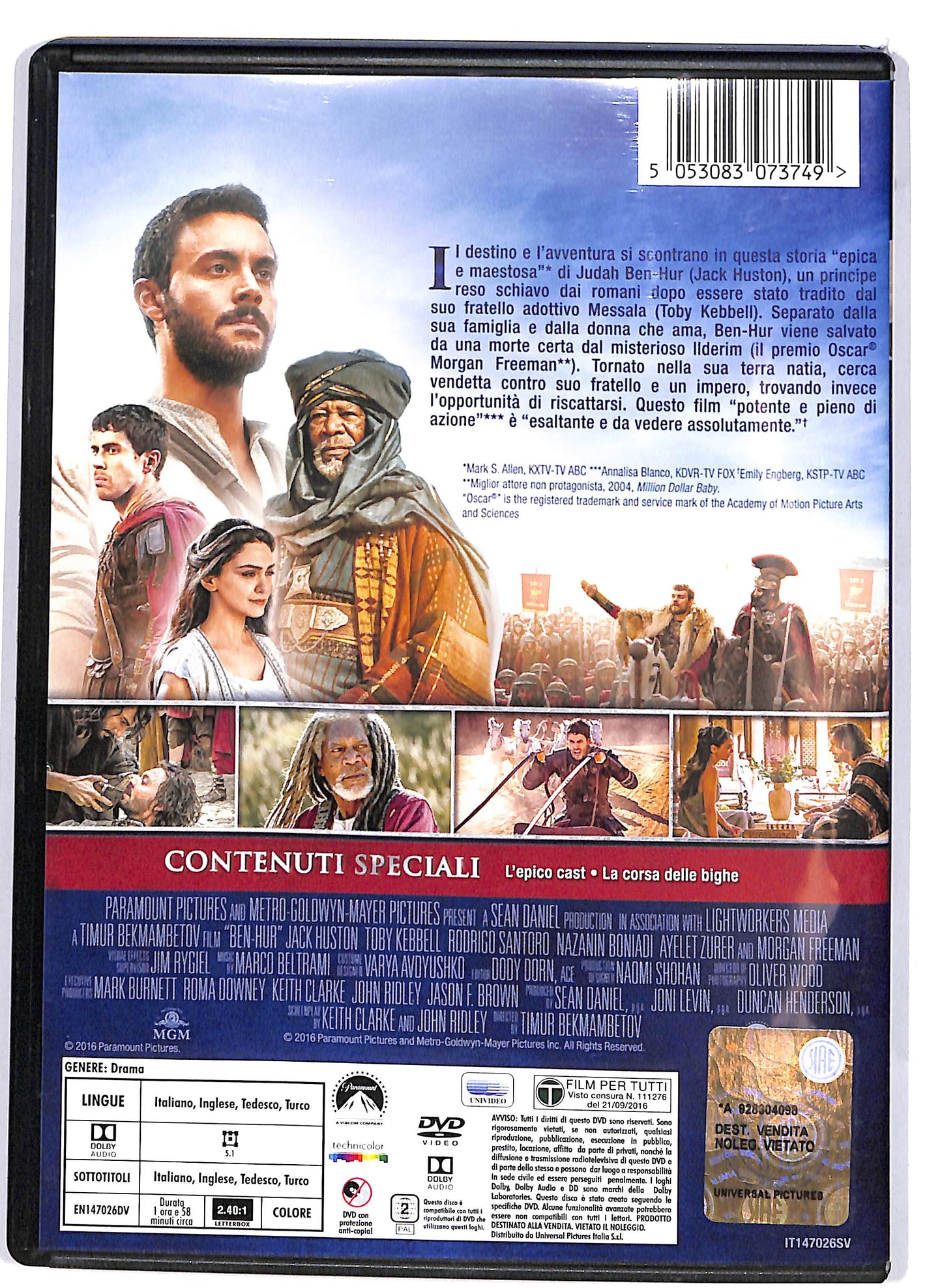 EBOND Ben-Hur (film 2016) DVD D666919