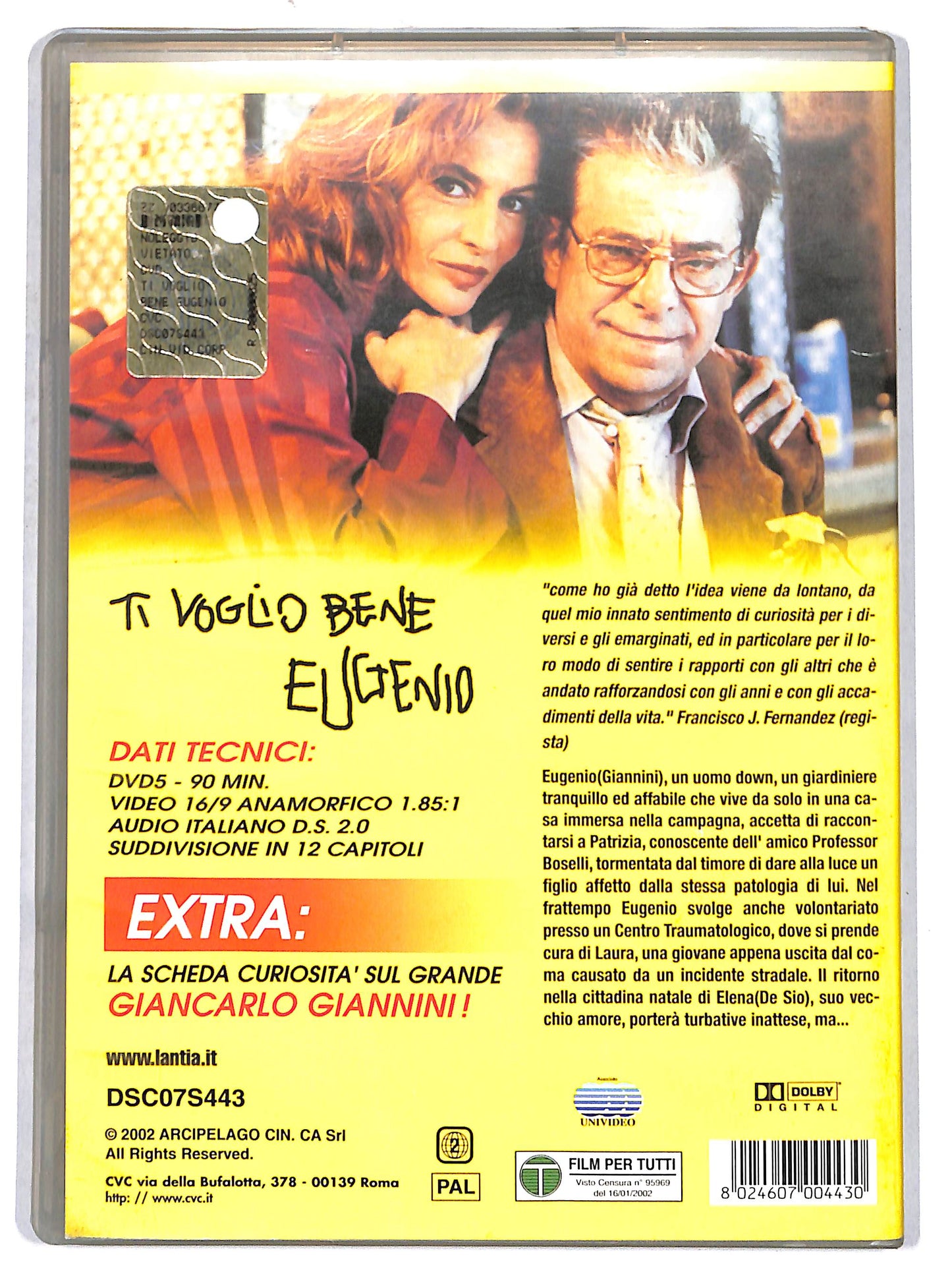 EBOND Ti voglio bene Eugenio DVD D667128
