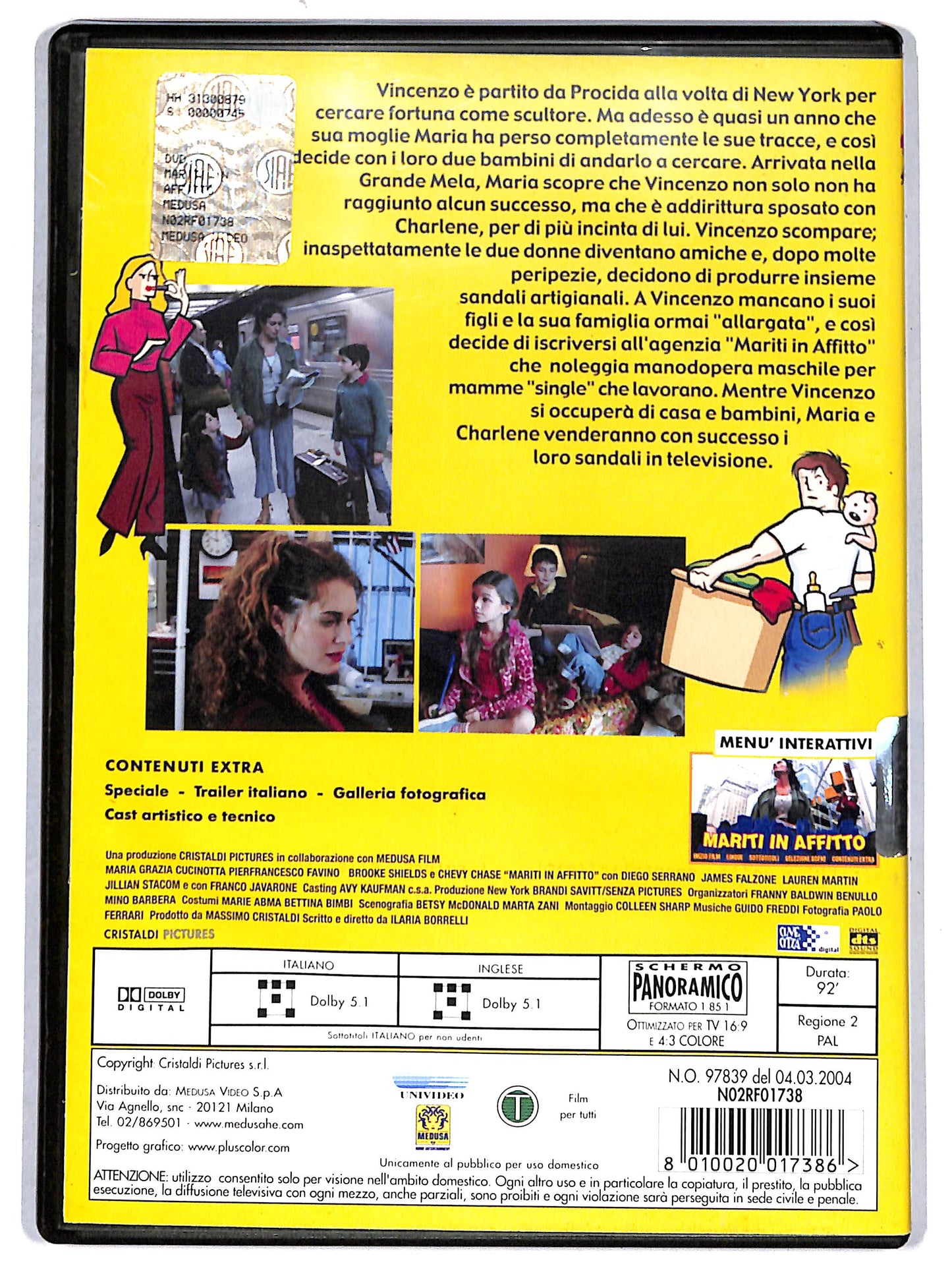 EBOND mariti in affitto NOLEGGIO  DVD D667147