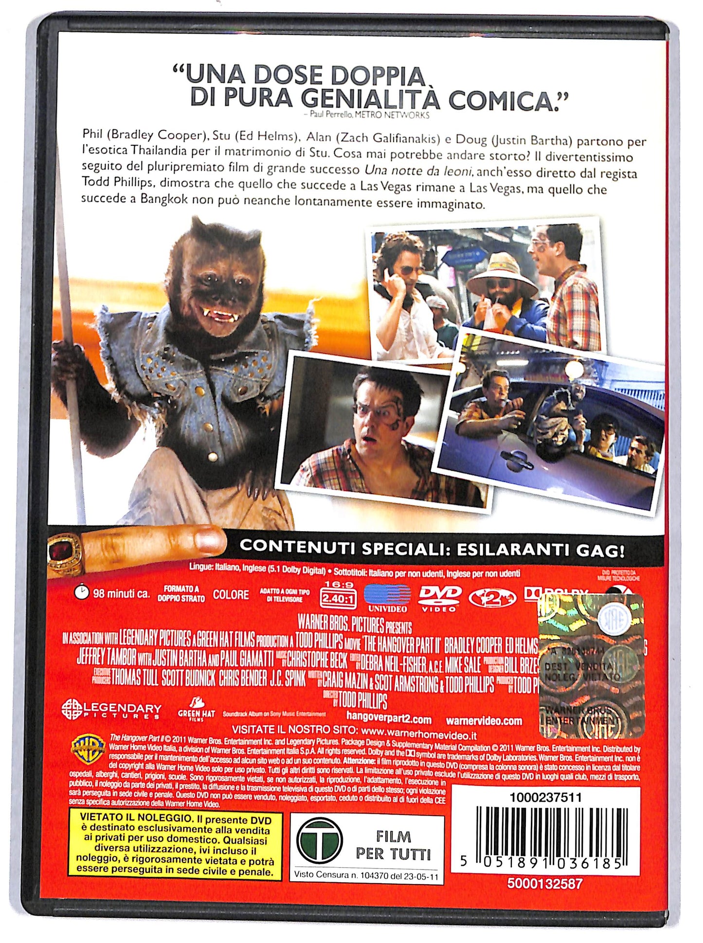 EBOND una notte da leoni 2 DVD D667151