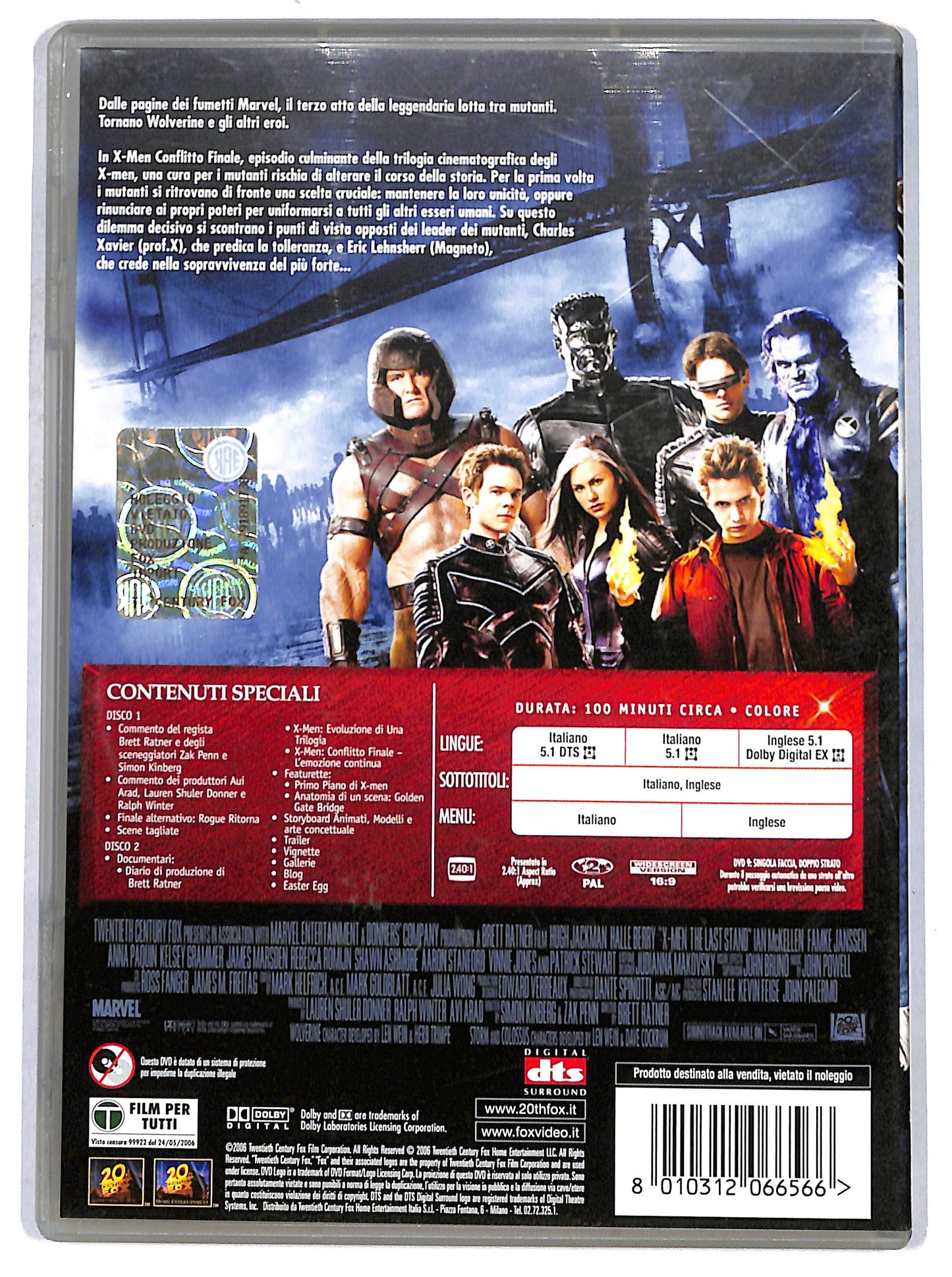EBOND x - men conflitto finale DVD D667155