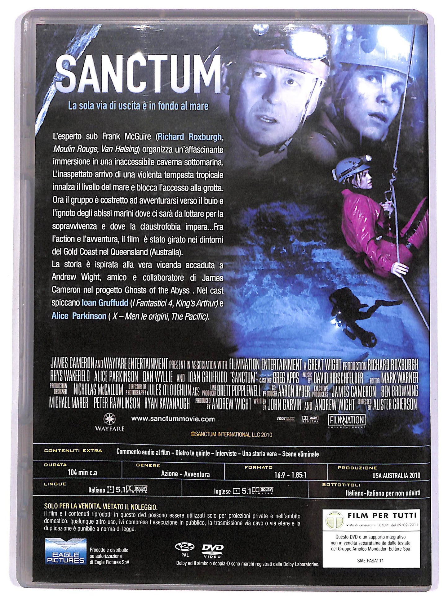 EBOND Sanctum EDITORIALE DVD D667343