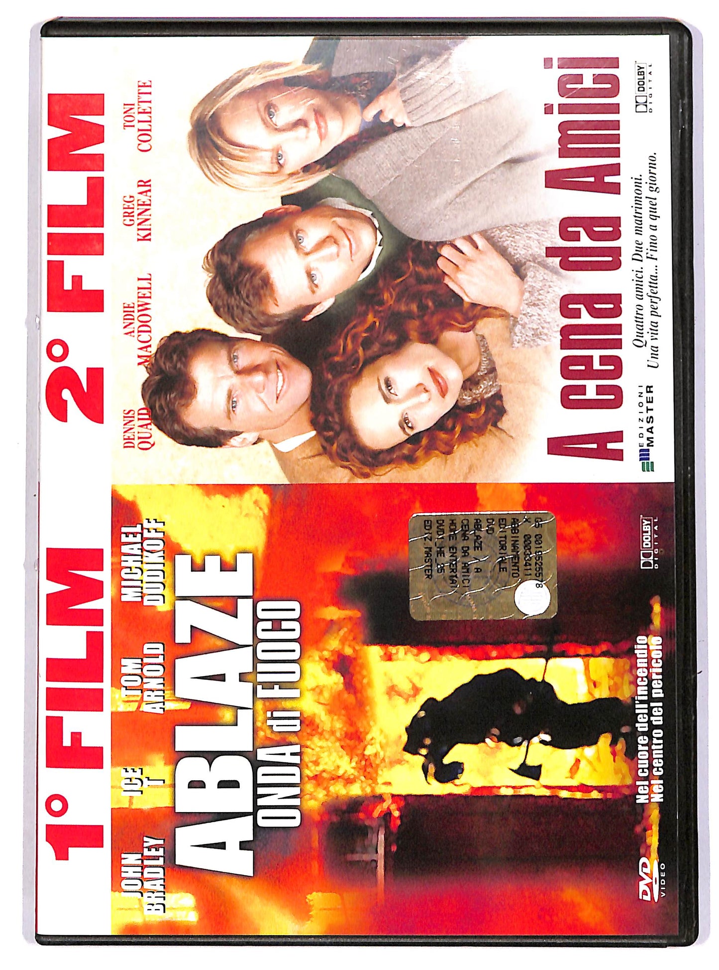 EBOND Ablaze - Onda di fuoco + A cena da amici (Combo) EDITORIALE DVD D667463