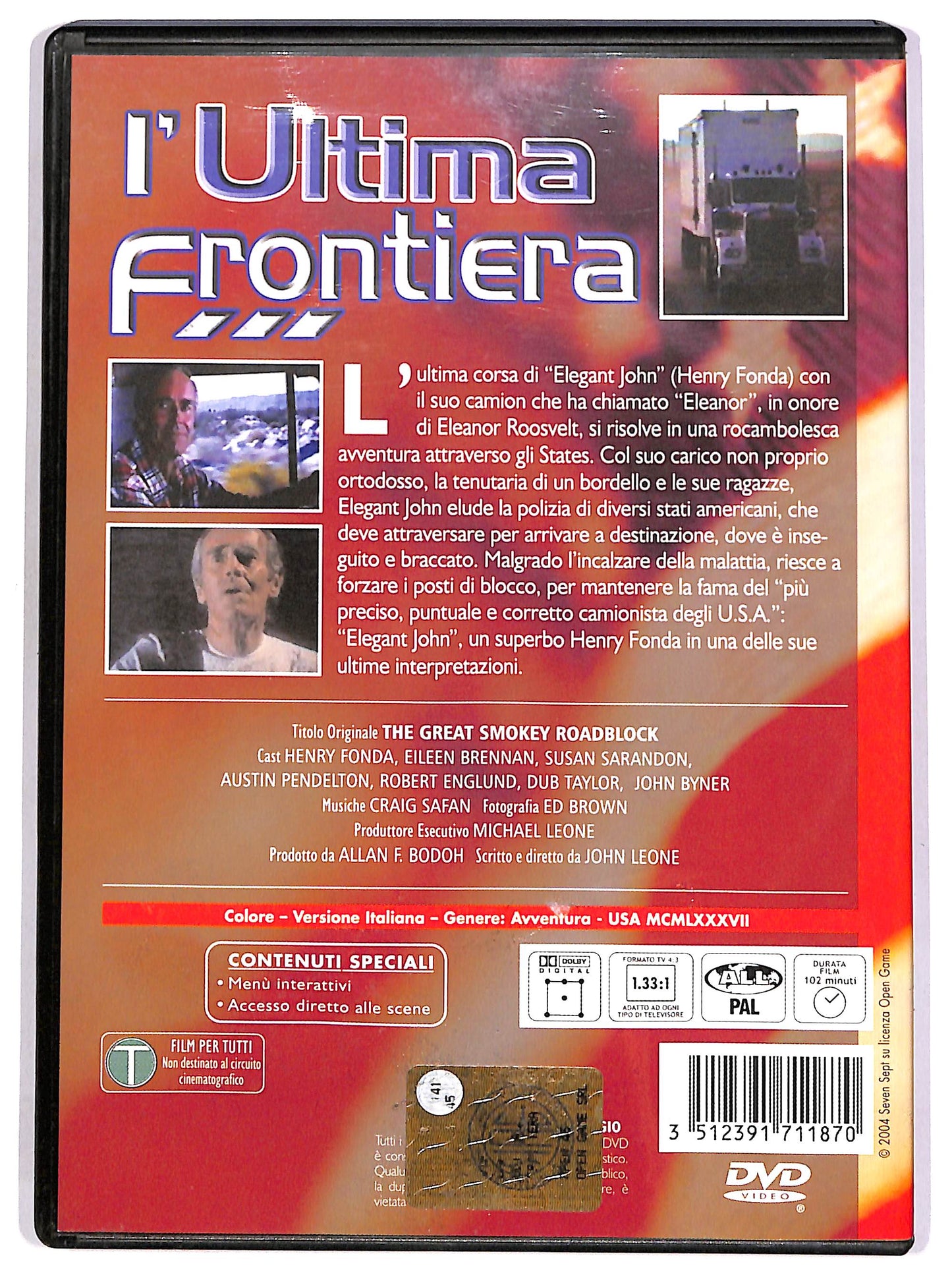 EBOND L'ultima frontiera DVD D667561
