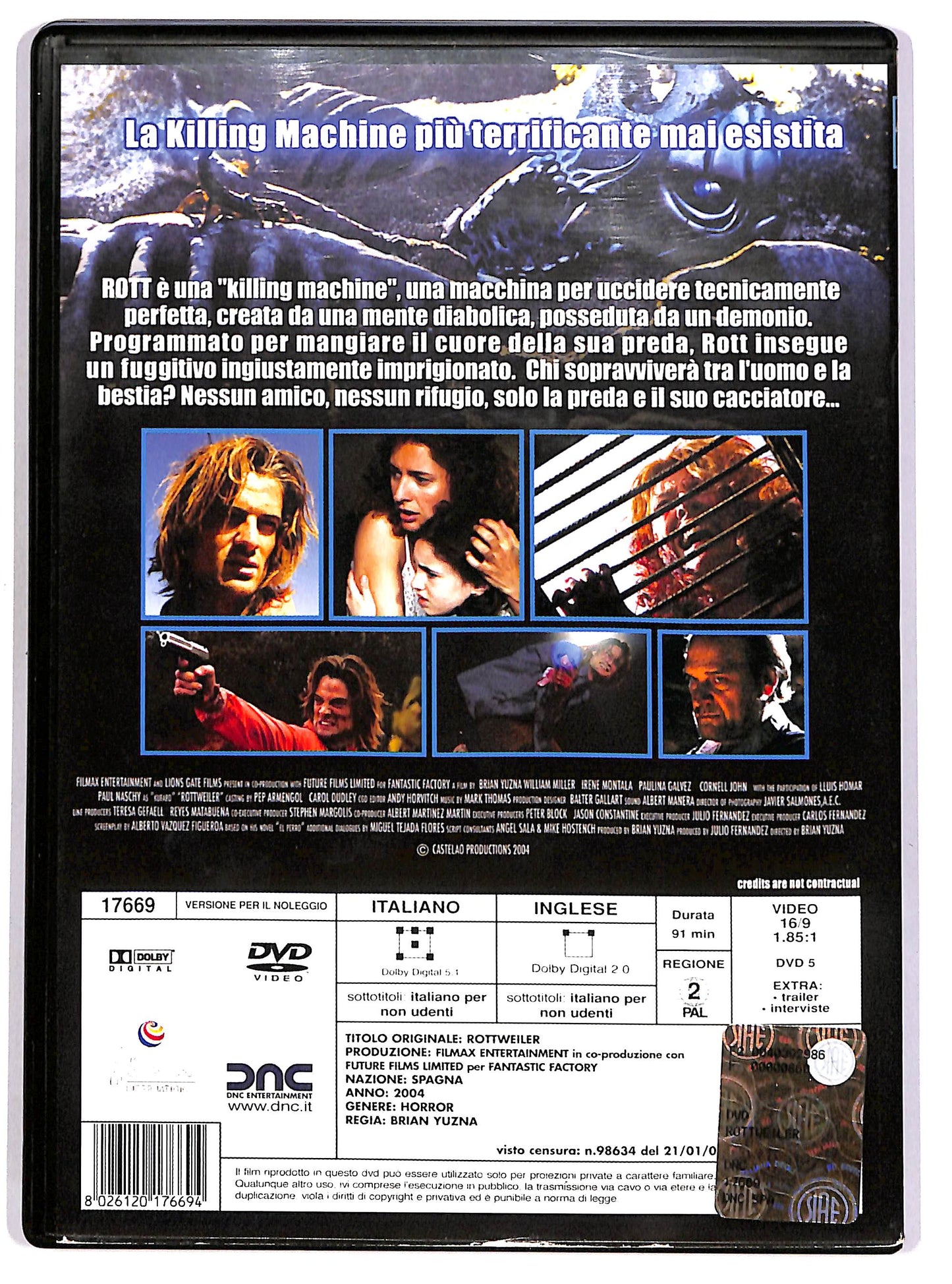 EBOND Rottweiler NOLEGGIO DVD D667605