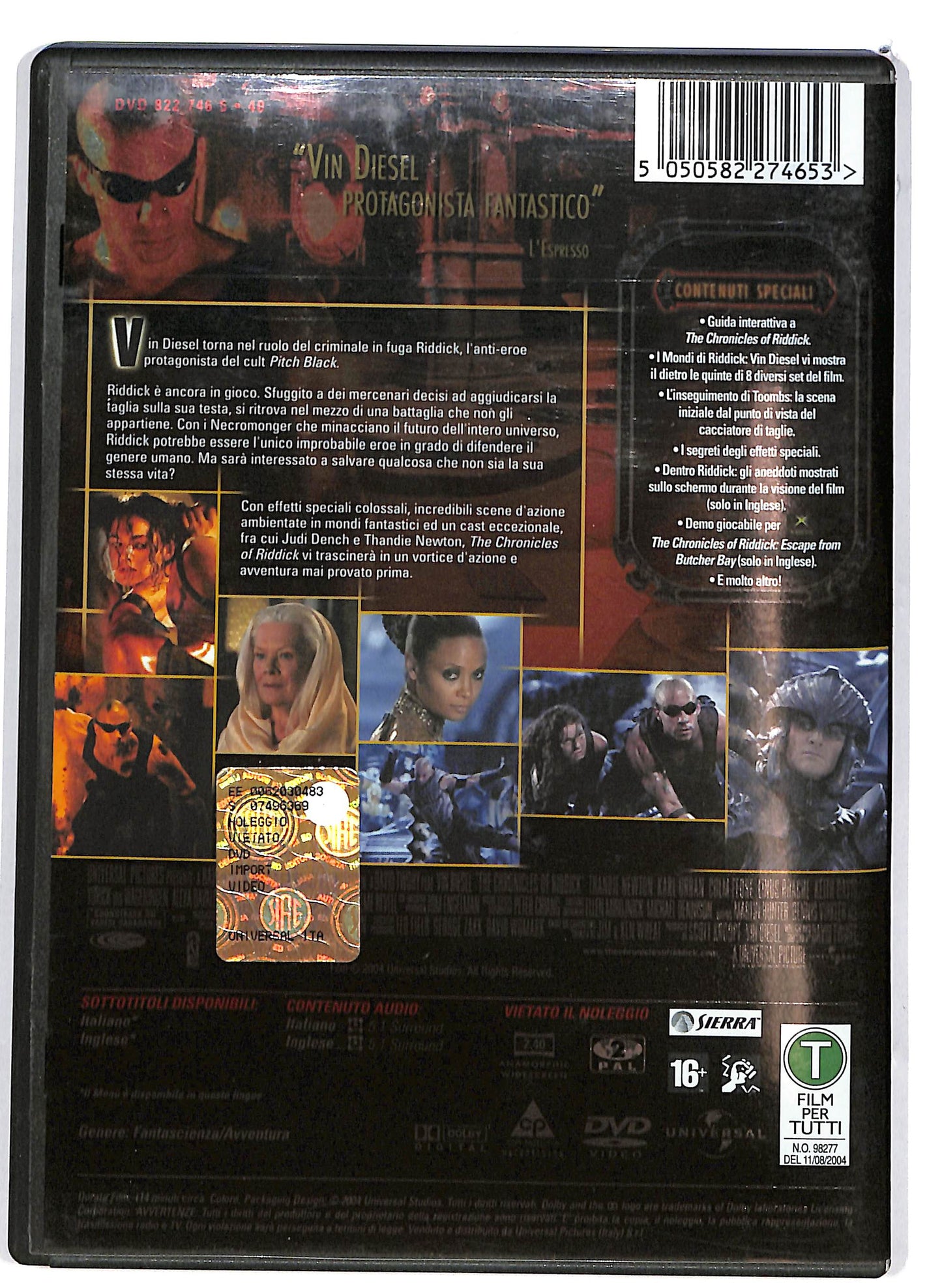 EBOND Riddick DVD D667707