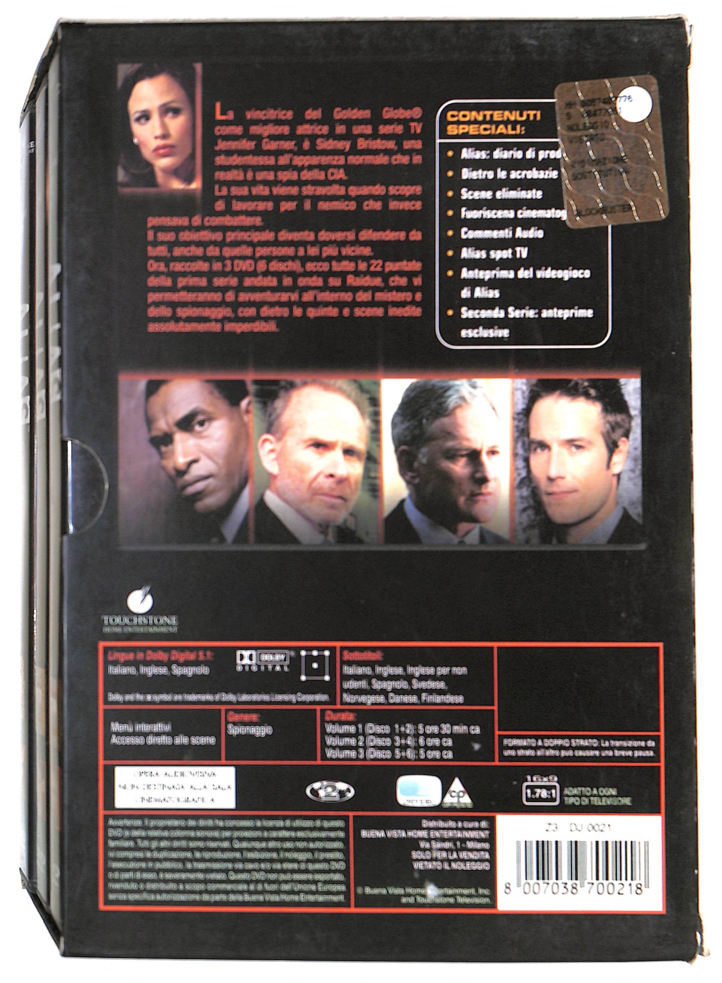 EBOND Alias - Stagione 1 (6 dischi) Cofanetto DVD D667749