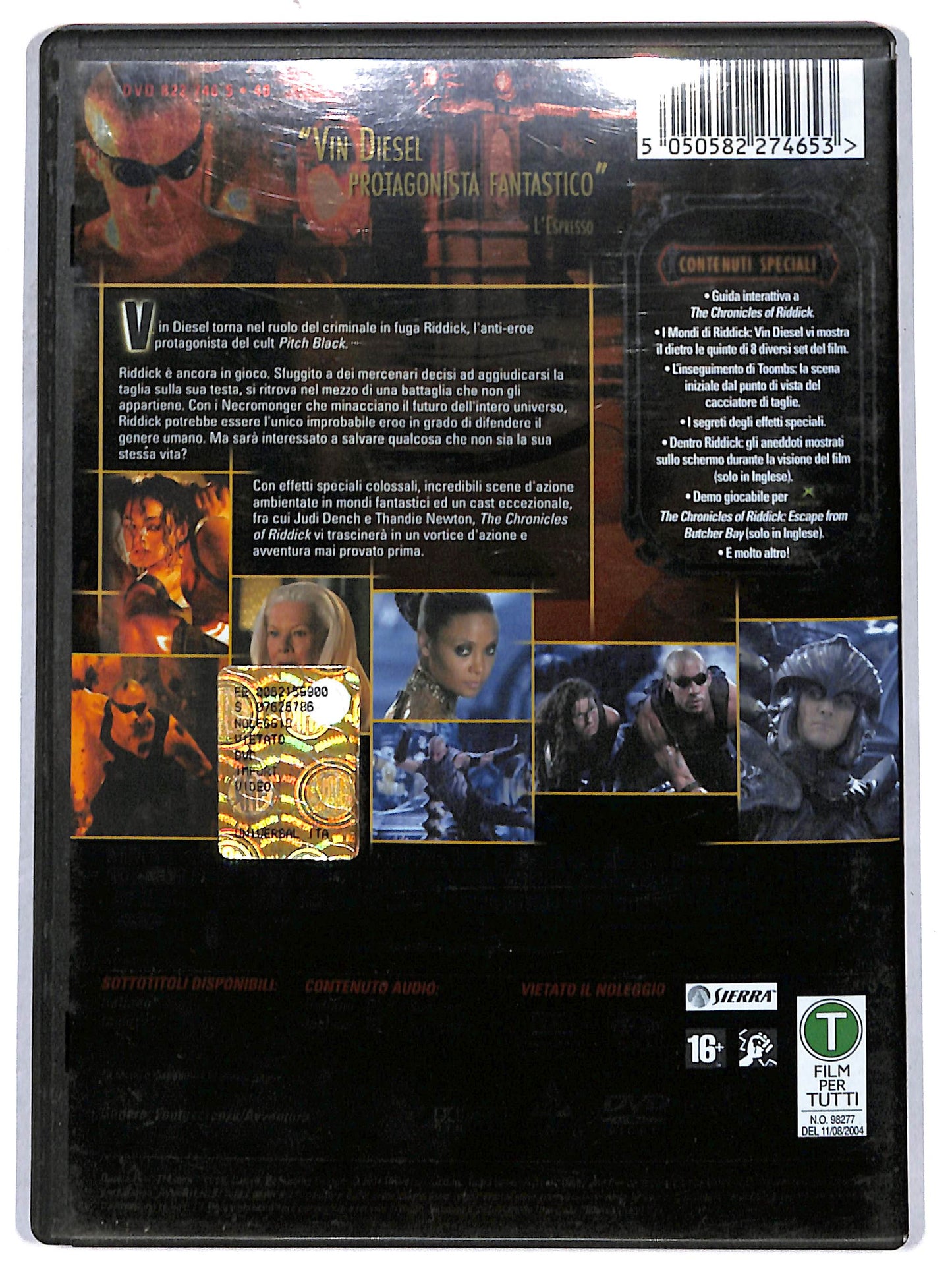 EBOND Riddick DVD D667801