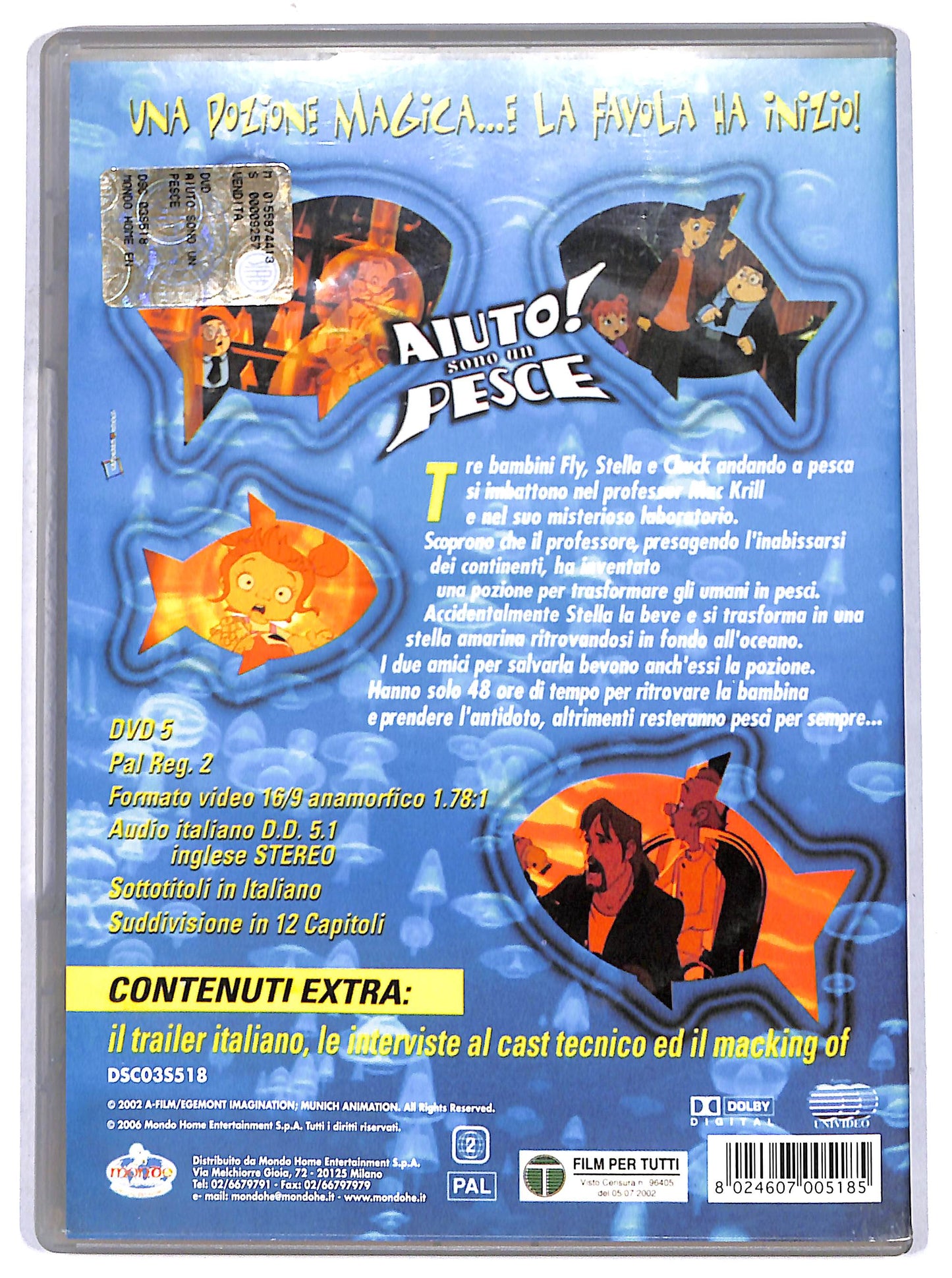 EBOND aiuto! sono un pesce DVD D667820