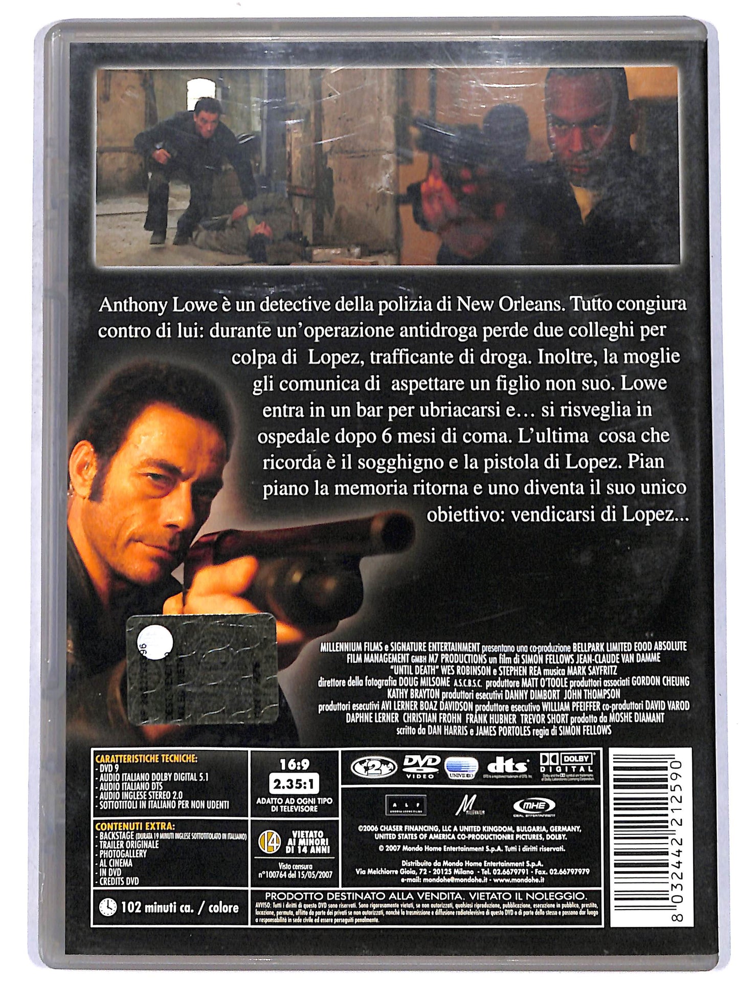 EBOND until death DVD D667829