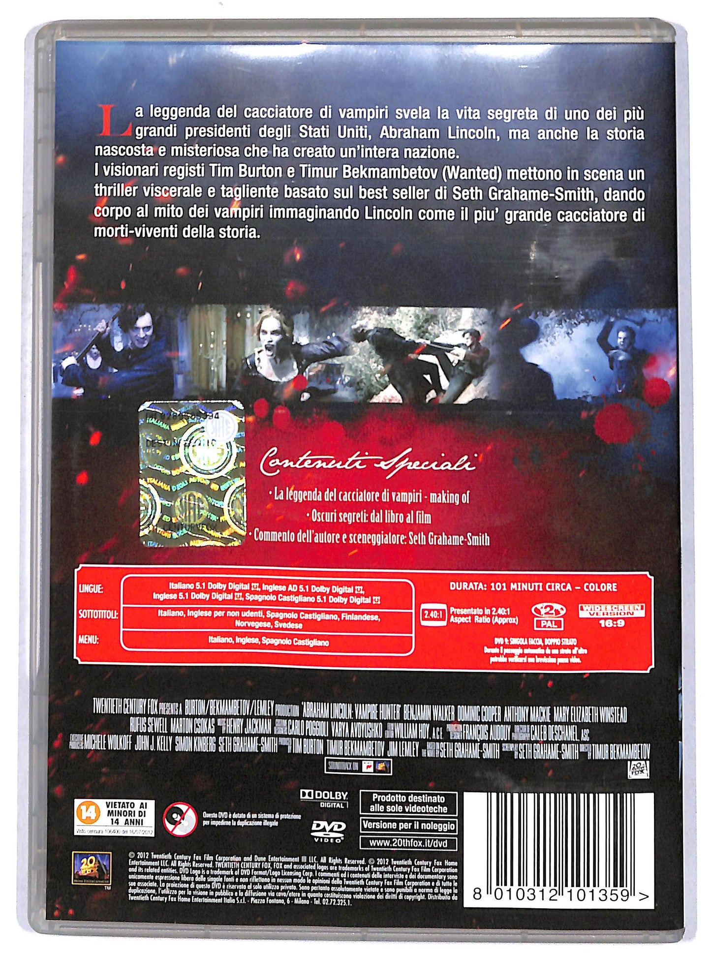 EBOND La leggenda del cacciatore di vampiri  NOLEGGIO DVD D667839