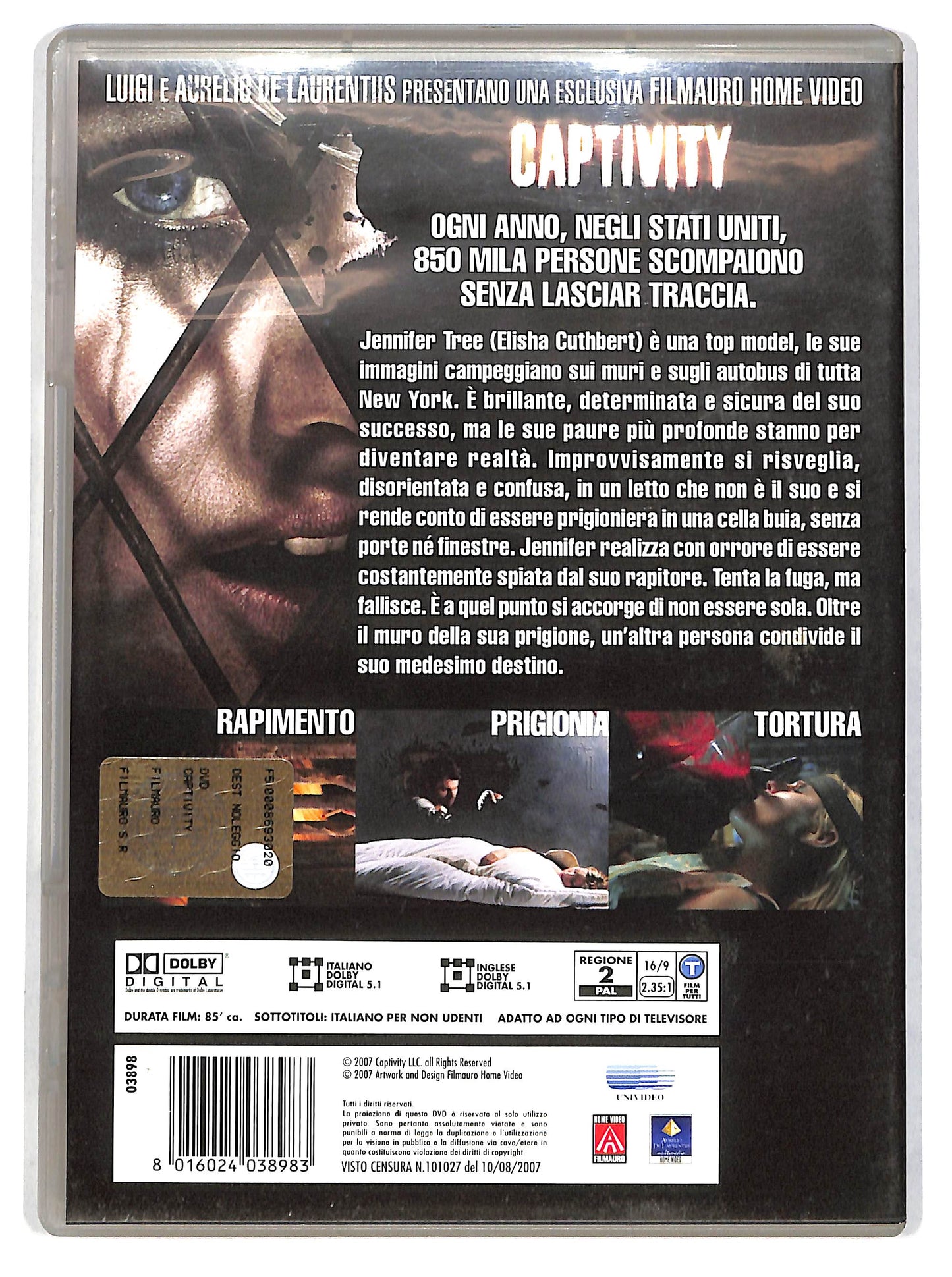 EBOND Captivity NOLEGGIO DVD D667902