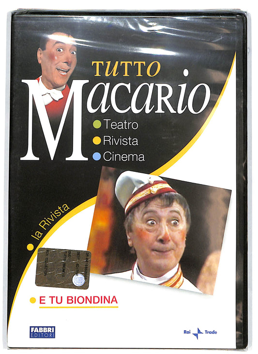 EBOND TUTTO MACARIO - E tu biondina +Libro EDITORIALE DVD D668016