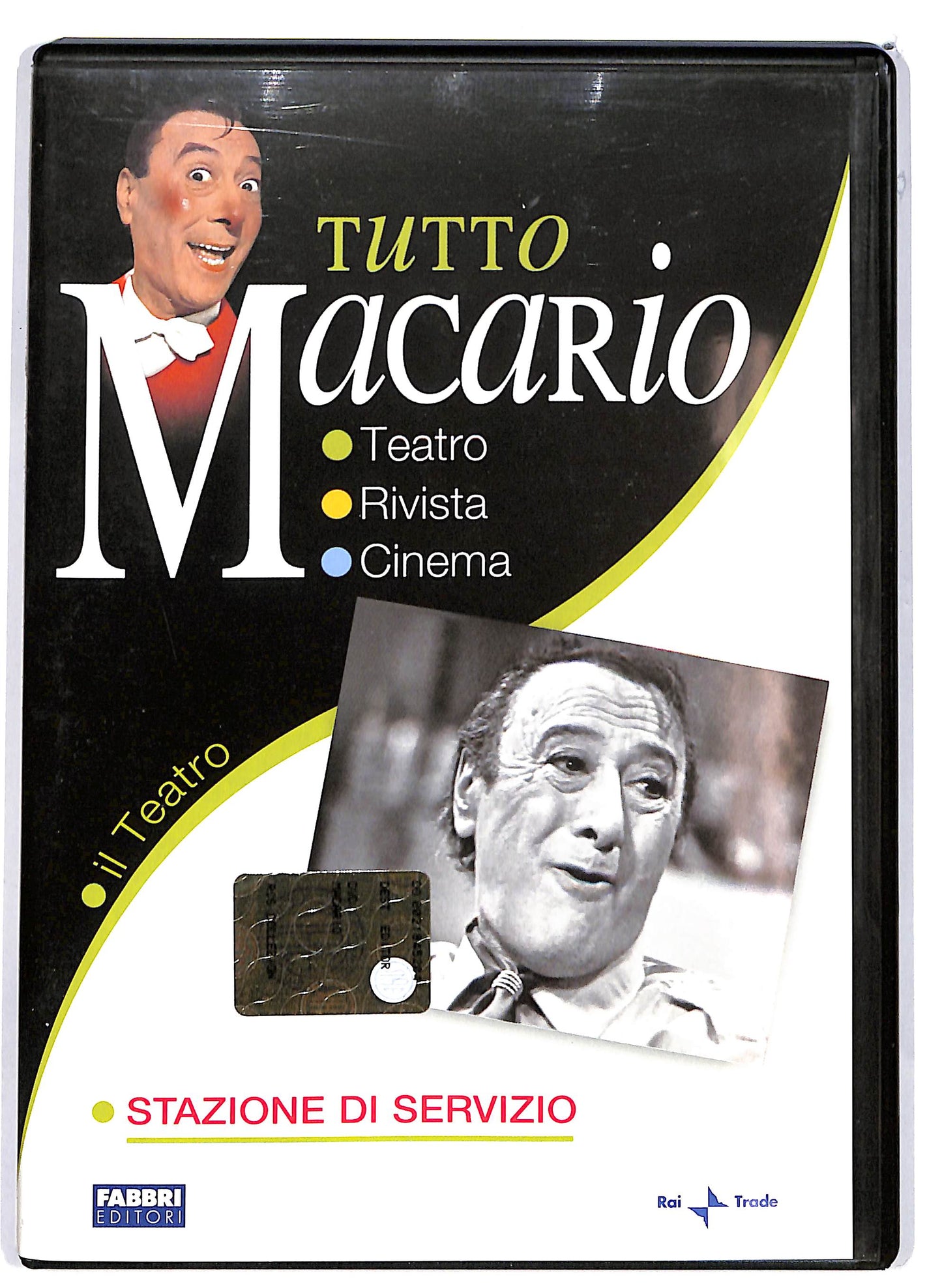 EBOND TUTTO MACARIO Stazione di Servizio +Libro  EDITORIALE DVD D668021