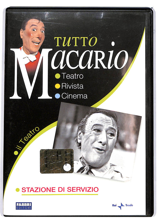 EBOND TUTTO MACARIO Stazione di Servizio +Libro  EDITORIALE DVD D668021