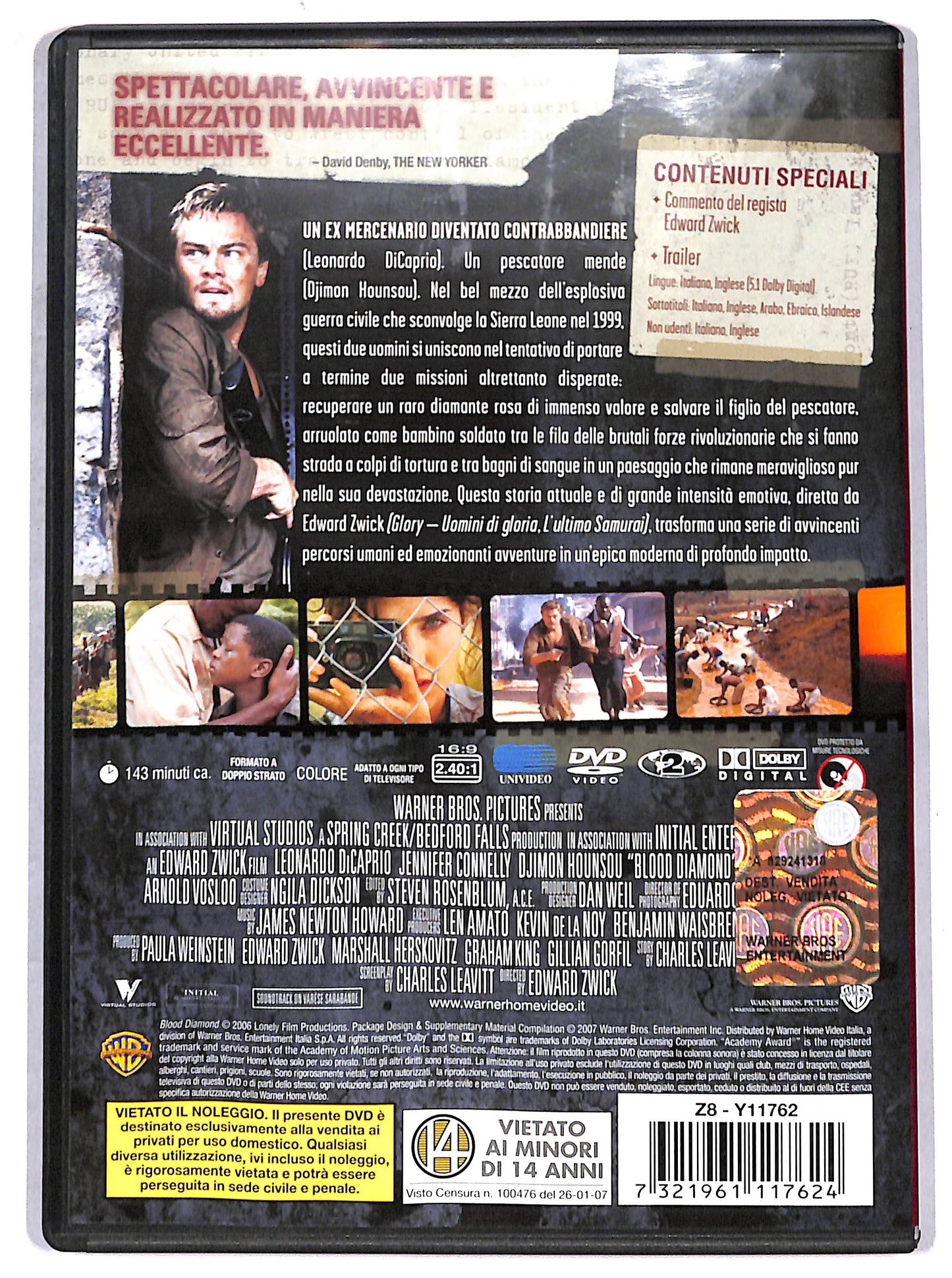 EBOND blood diamond - diamanti di sangue DVD D668143