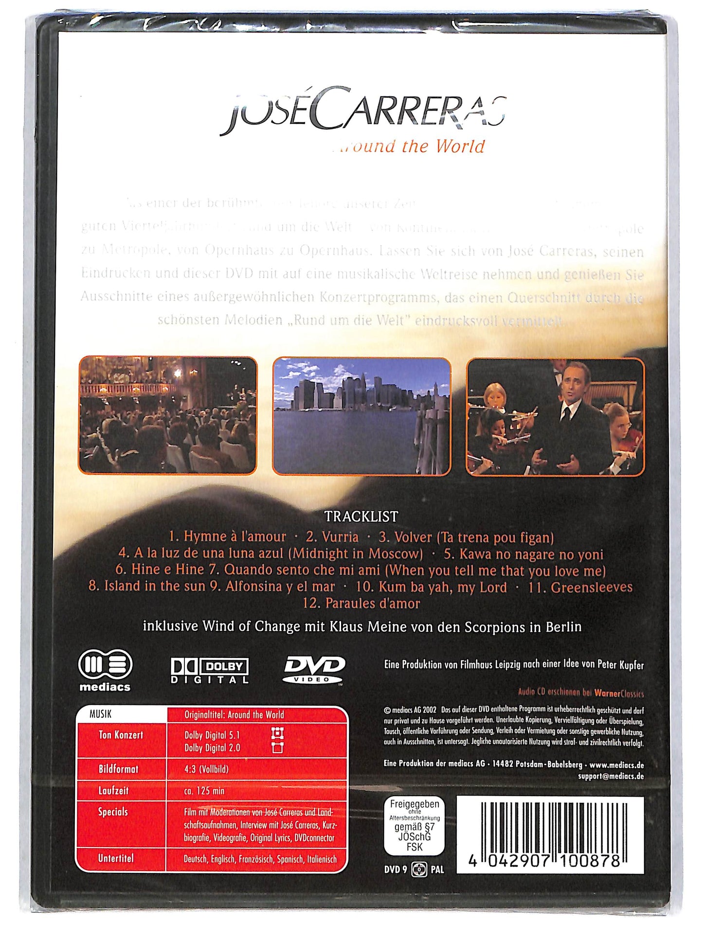 EBOND Jose Carreras - Around The World DVD D668222