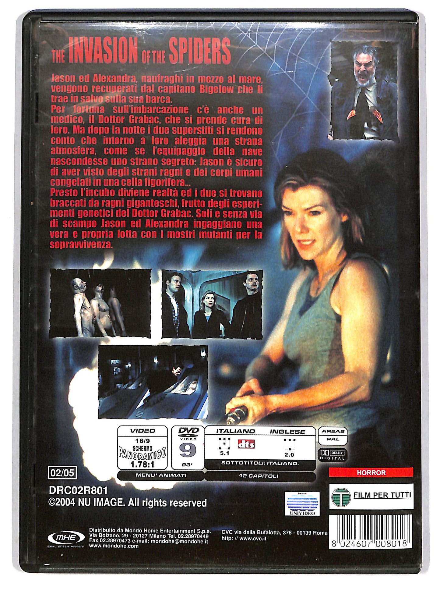 EBOND The Invasion of the Spiders DVD D668247